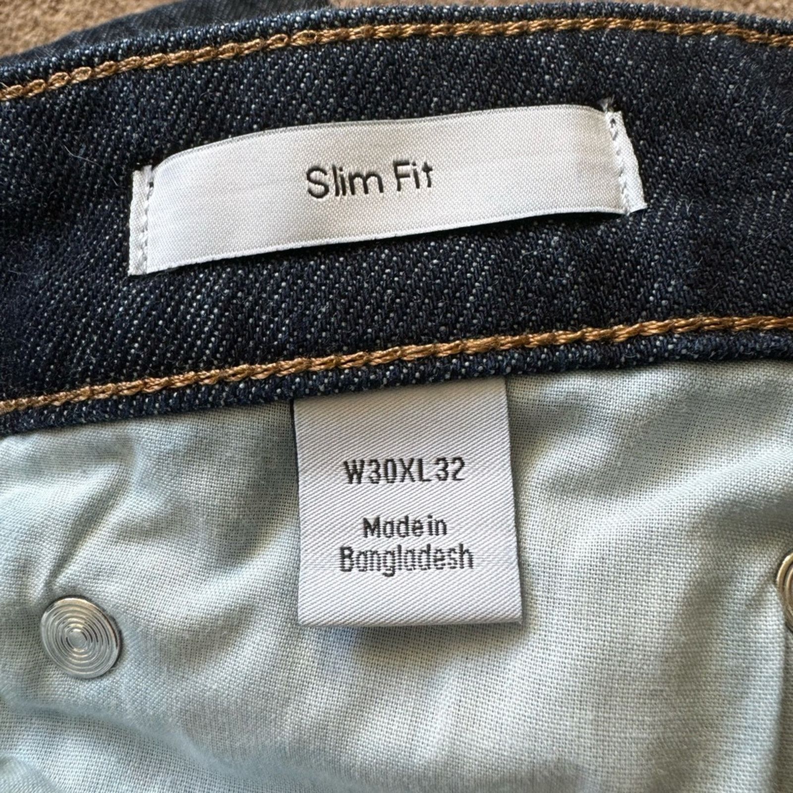 Calvin Klein Calvin Klein Slim-Fit Stretch Denim Jeans - Size 30x32 Size US 30 / EU 46 - 8 Thumbnail