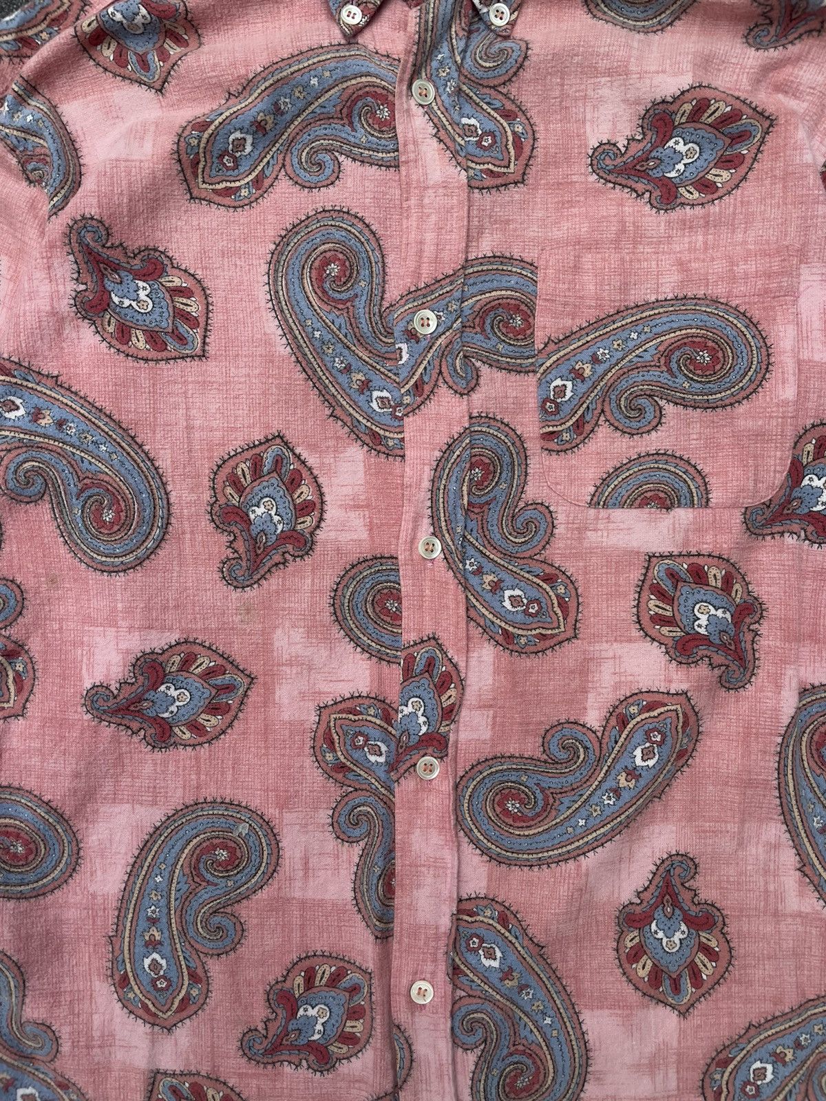 5351 POUR LES HOMMES 5351 Pour Les Hommes Paisley Shirt Size US M / EU 48-50 / 2 - 3 Thumbnail