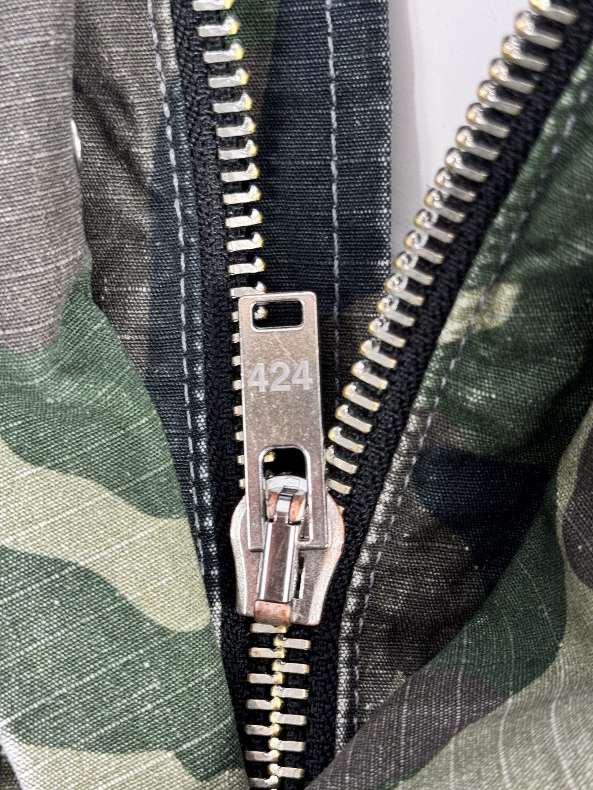 424 Camouflage-Print Cotton-Ripstop Hooded Jacket Size US M / EU 48-50 / 2 - 9 Thumbnail