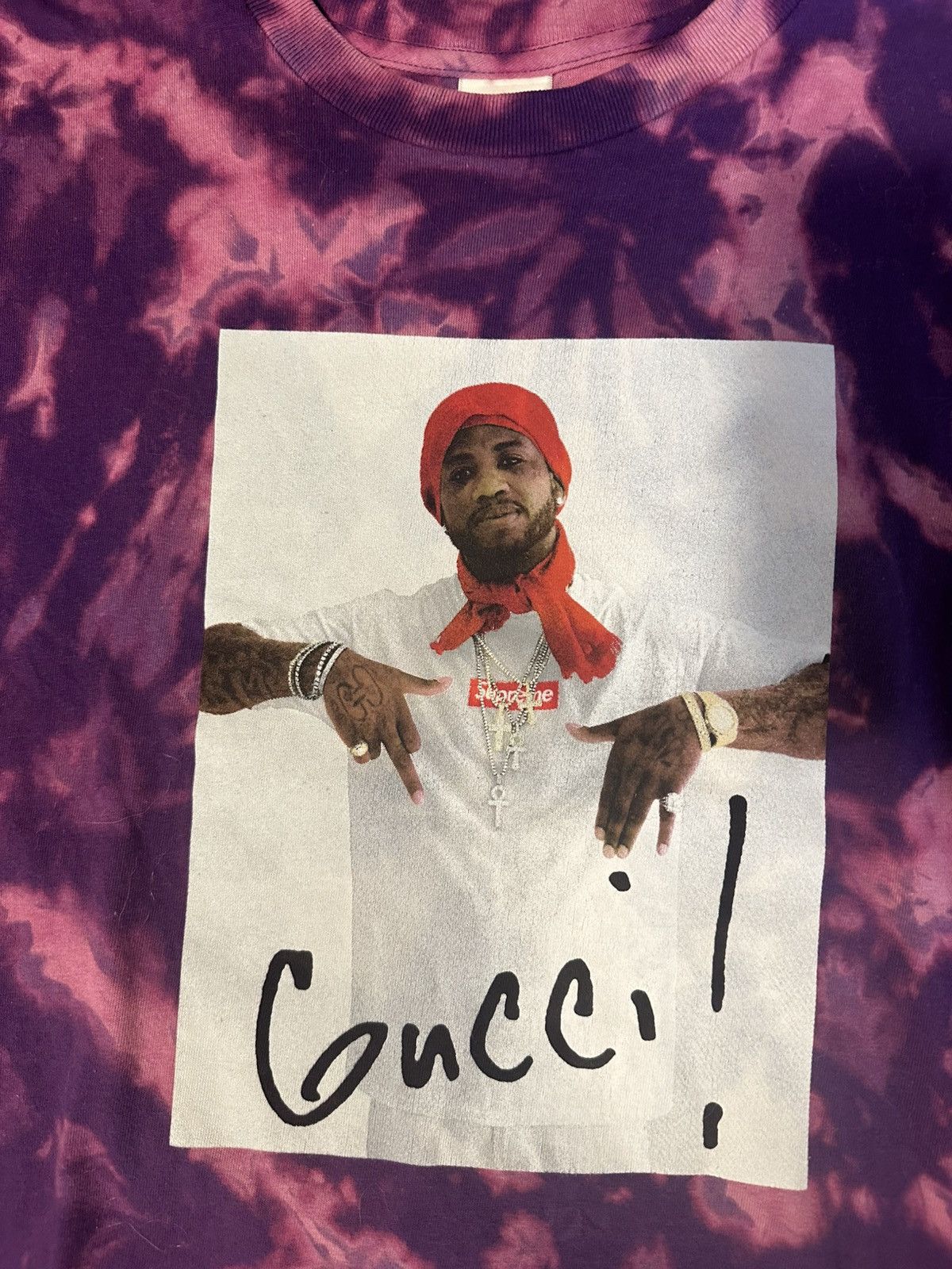 Supreme Supreme Gucci Mane Tee Size US L / EU 52-54 / 3 - 2 Thumbnail