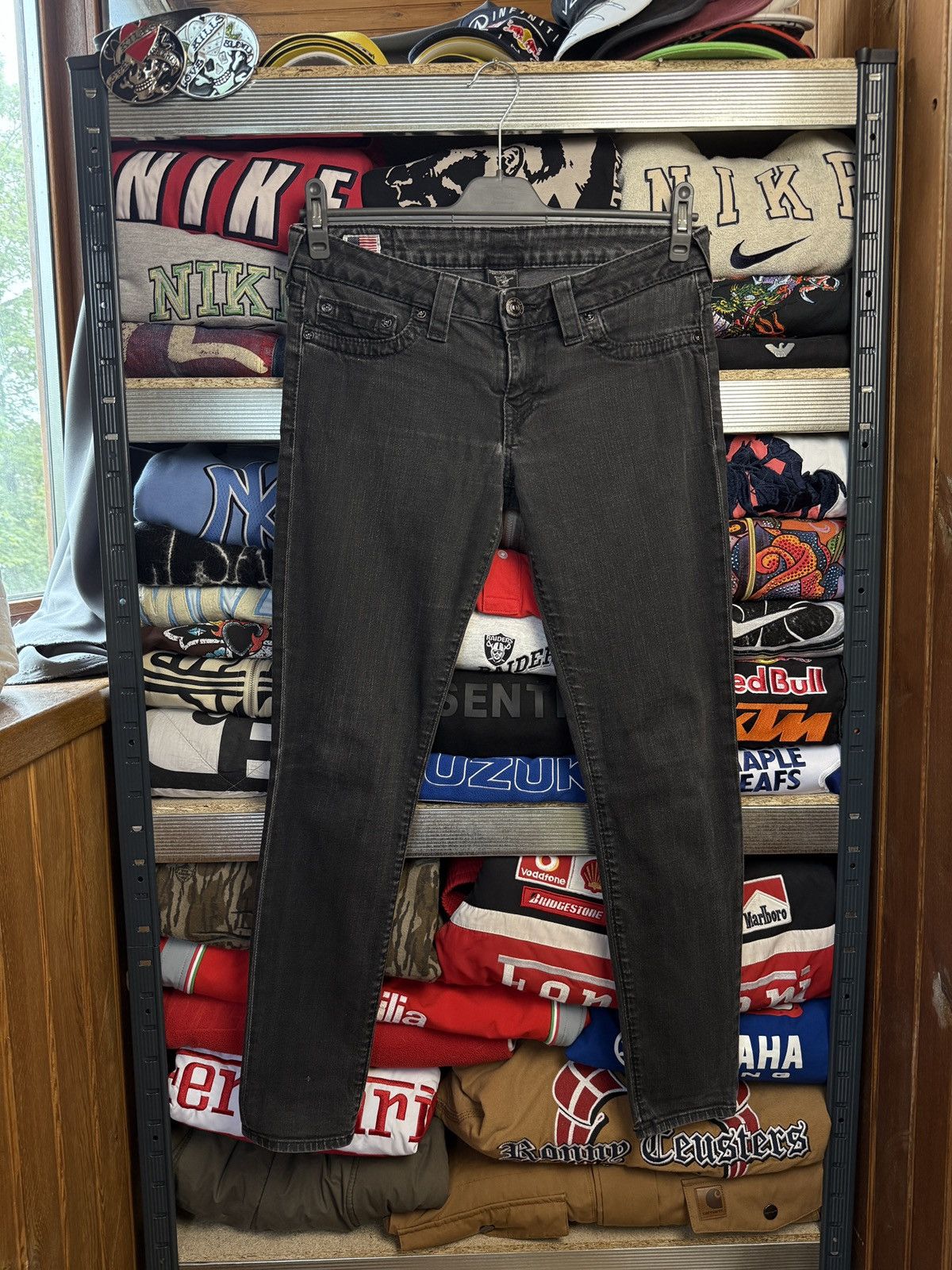 Japanese Brand True Religion skinny Jeans Size US 30 / EU 46 - 2 Thumbnail