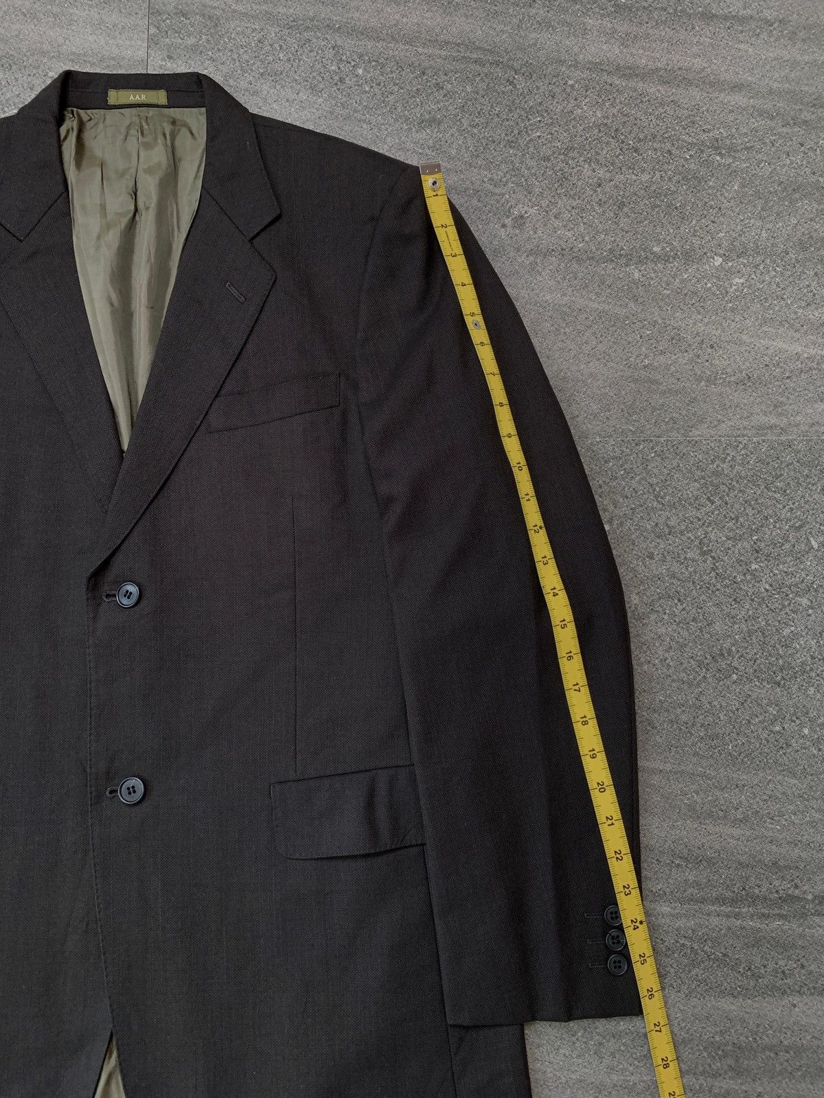 Yohji Yamamoto FREE TAX! AAR Wool Blazer Jacket Size US L / EU 52-54 / 3 - 12 Thumbnail