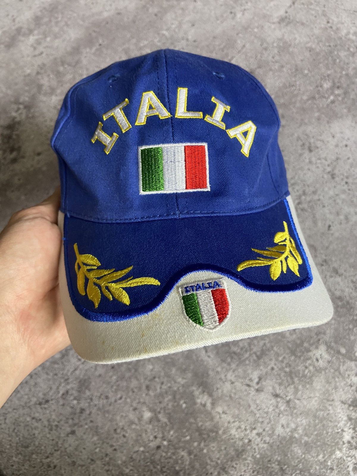 Vintage Racing Italy Cap One size Hat Size ONE SIZE - 2 Thumbnail