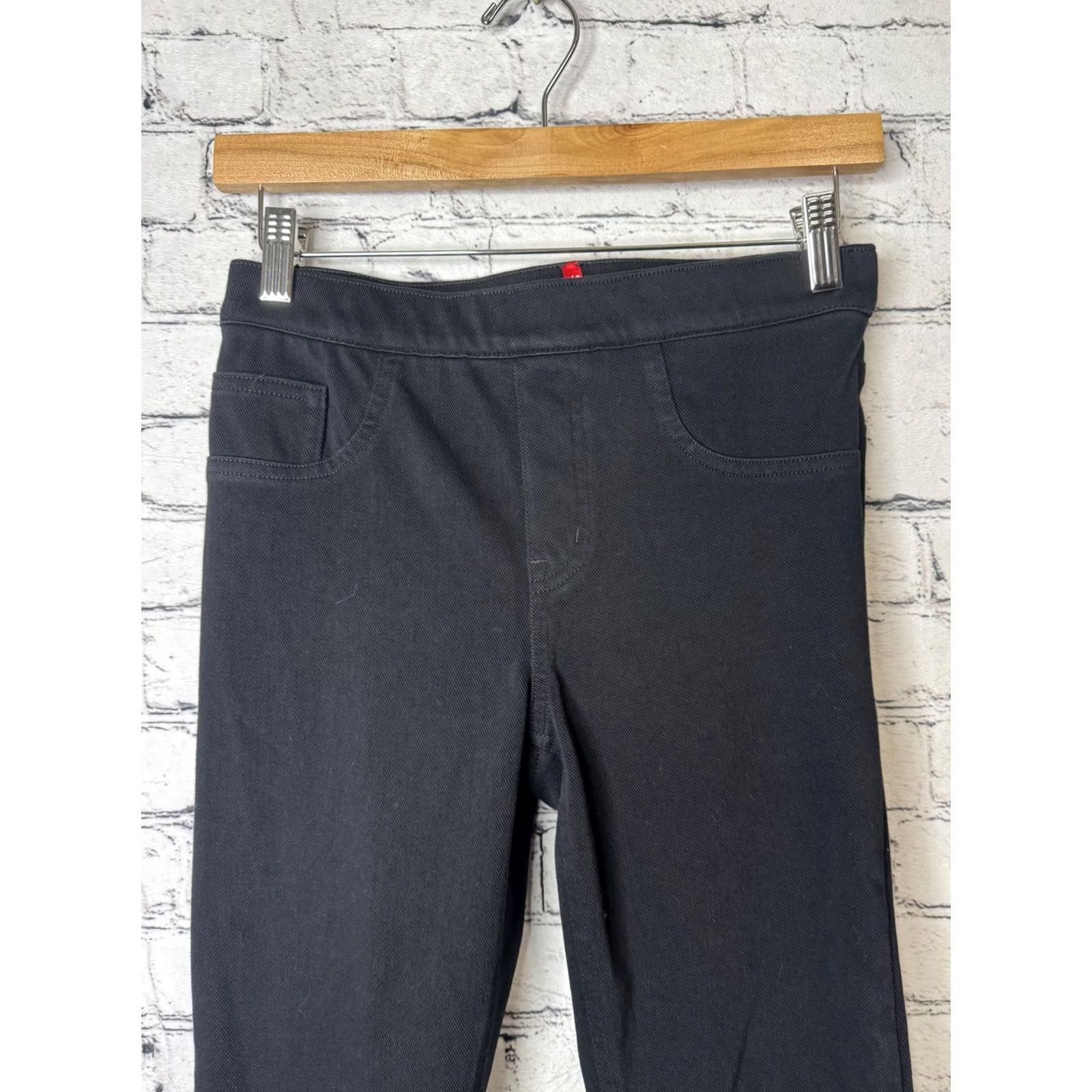 Spanx SPANX Black Leggings Size S Regular Women's Pants Casual Activewear Elastic Waistband 27x25 Size 27" / US 4 / IT 40 - 2 Thumbnail