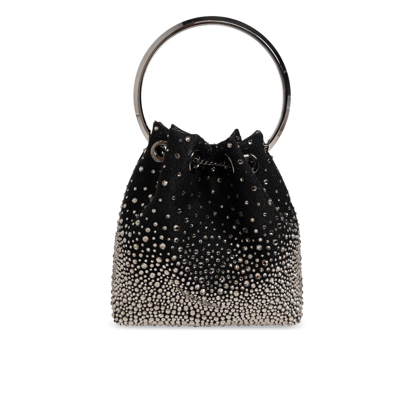 Jimmy Choo JIMMY CHOO Bon Bon Black Crystal Top Handle Bag New & Authen Size ONE SIZE - 2 Thumbnail