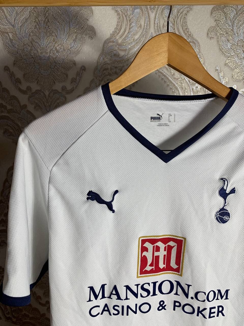 Puma × Vintage VERY RARE PUMA FC TOTTENHAM HOTSPUR ENGLAND SOCCER JERSEY Size US L / EU 52-54 / 3 - 3 Thumbnail