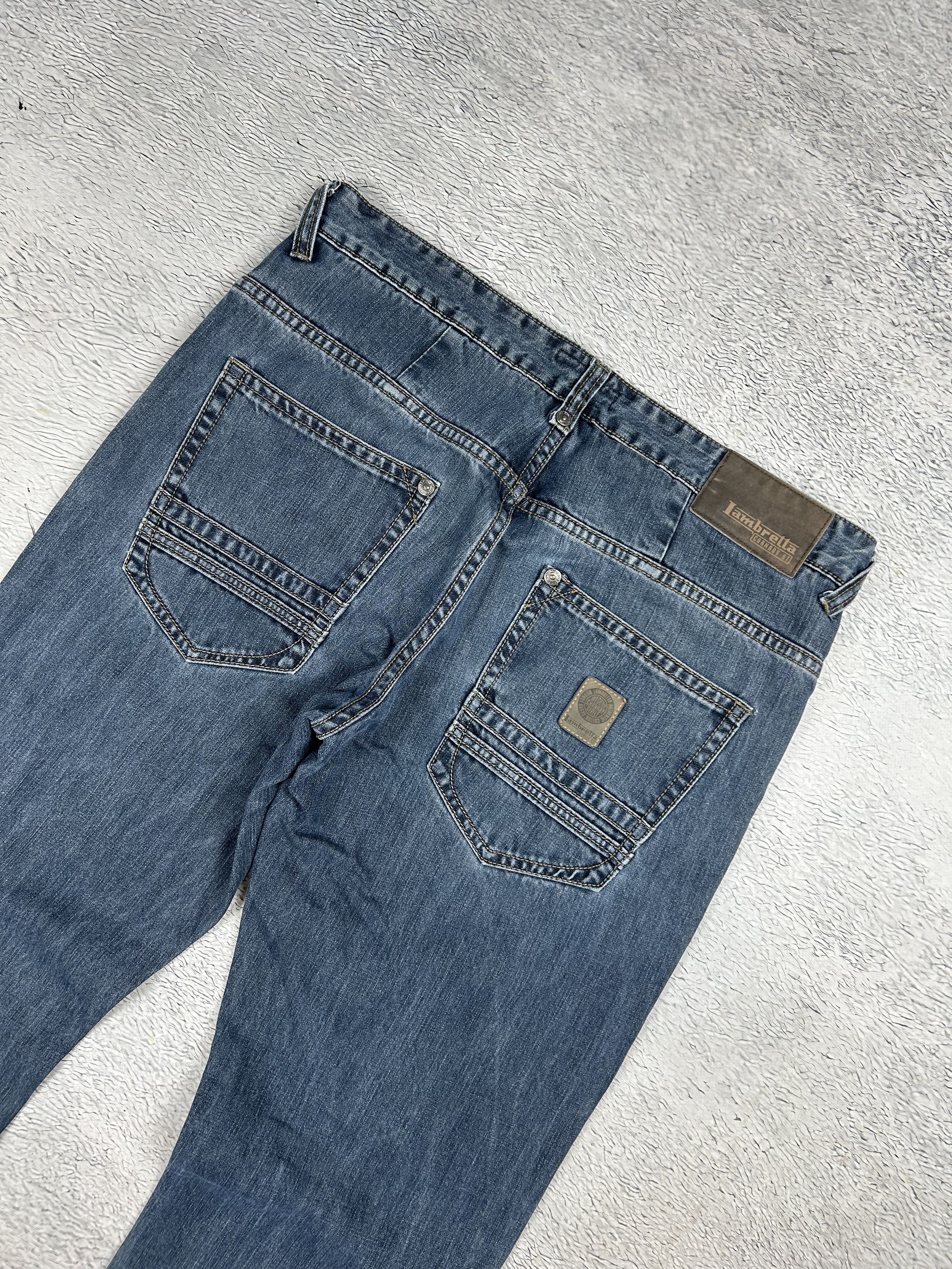 JNCO × Lambretta × Vintage Vintage Lambretta jeans Baggy Streetwear Big logo L size Size US 34 / EU 50 - 2 Thumbnail