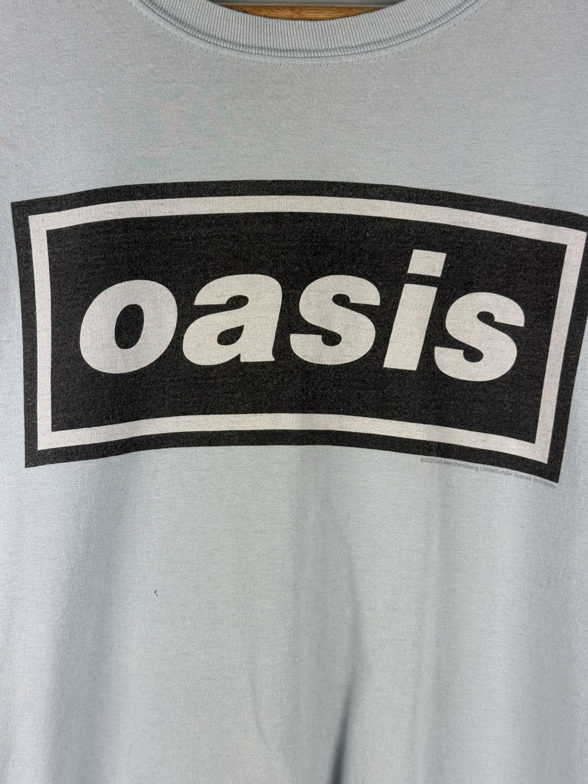 Band Tees Oasis Men’s Graphic Print Short Sleeve Band T Shirt Tee Size US M / EU 48-50 / 2 - 6 Thumbnail