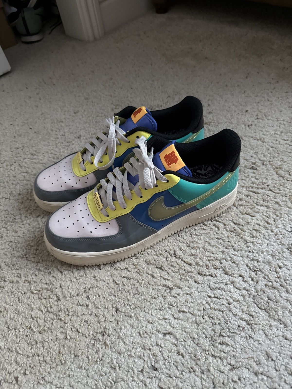 Nike × Undefeated Nike X Undefeated Air Force 1 Size US 11.5 / EU 44-45 - 10 Thumbnail