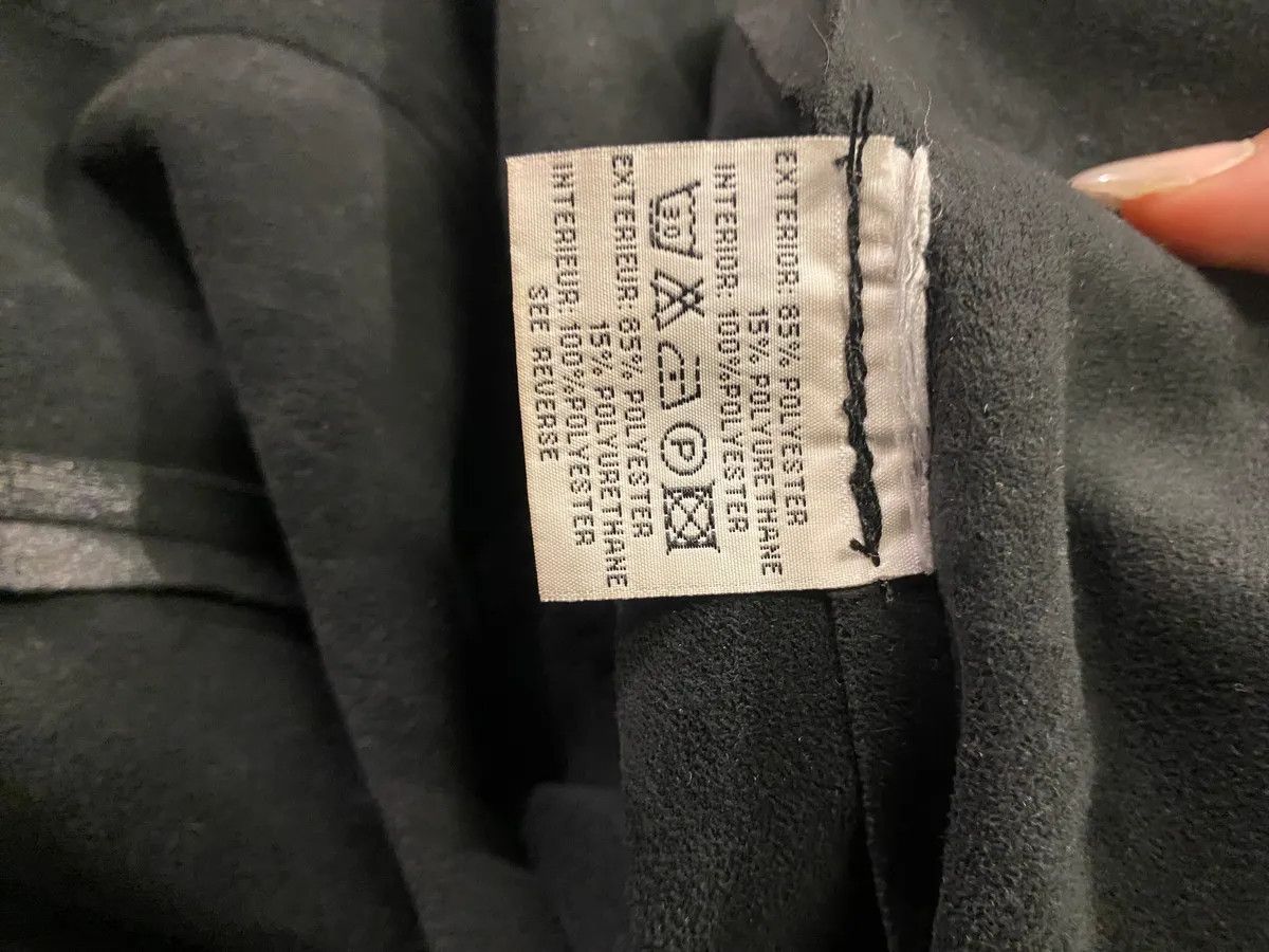 Balmain 2000s Balmain Black Faux Leather Trench Coat Size XS / US 0-2 / IT 36-38 - 9 Thumbnail