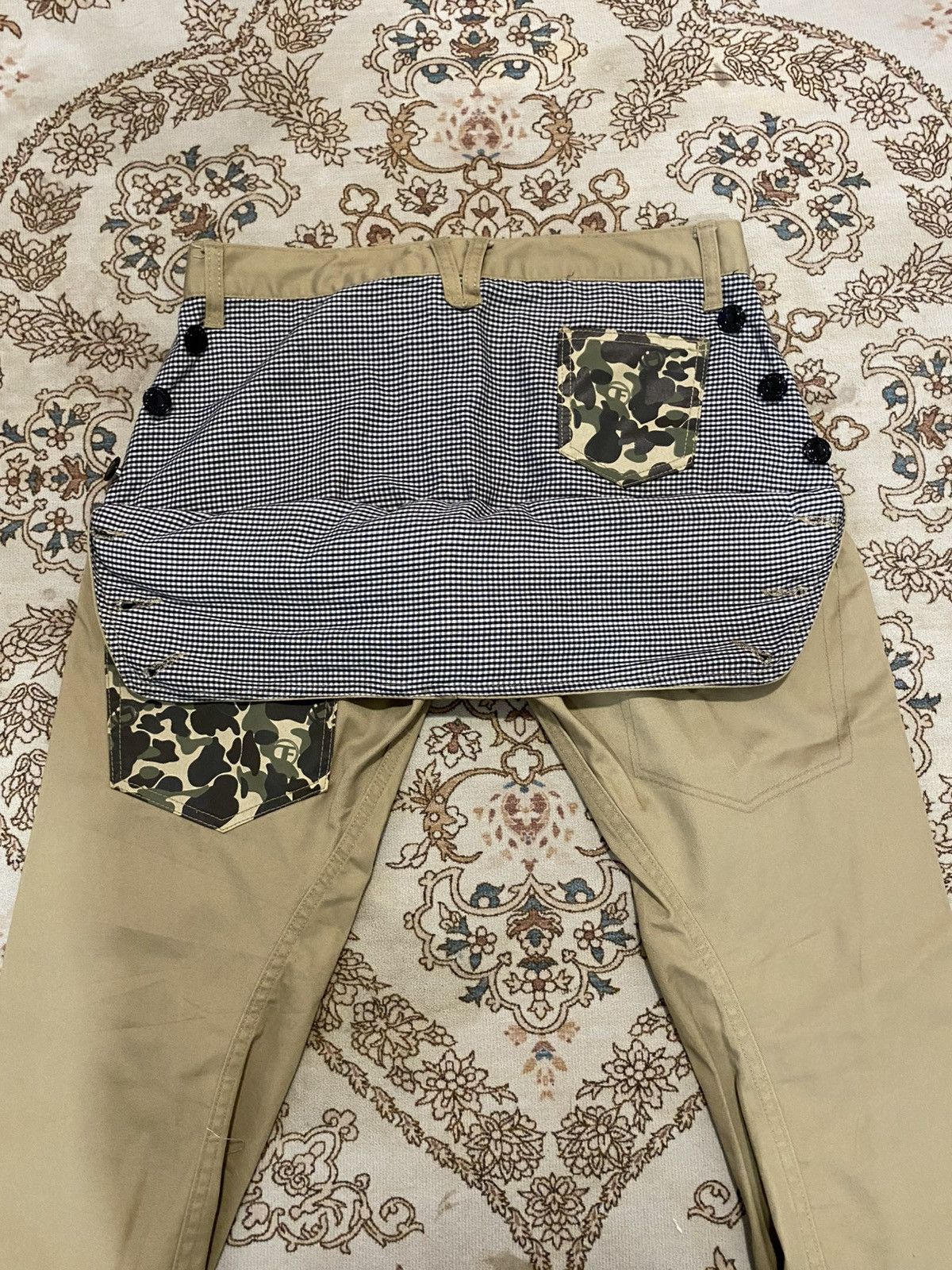 Vintage Double Focus Japan Camo Pocket Pants