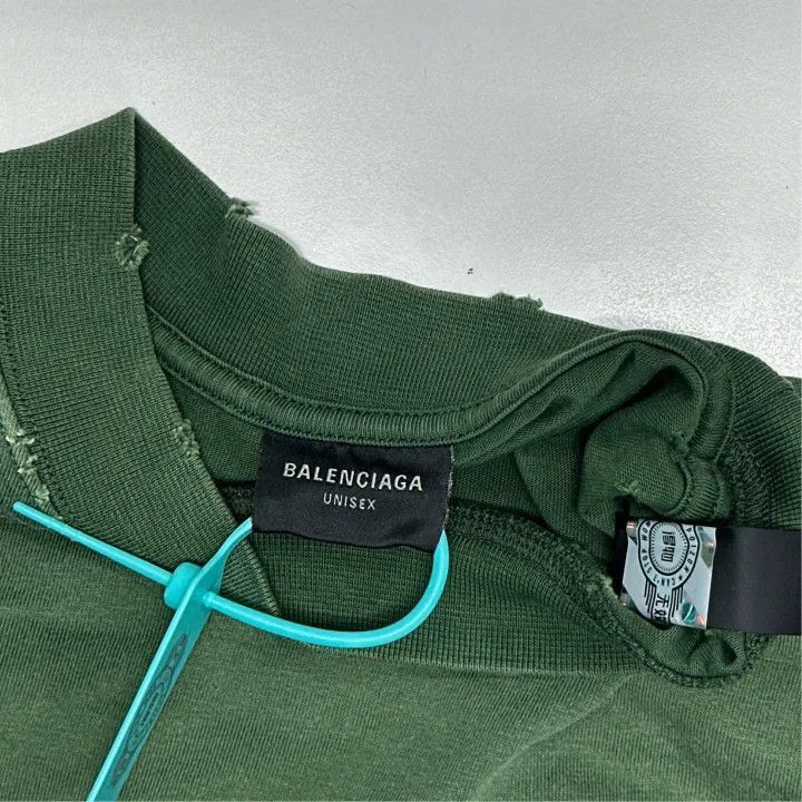 Balenciaga Balenciaga SS24 Logo Print Short Sleeve T-Shirt 0079-2507 Size US L / EU 52-54 / 3 - 2 Thumbnail