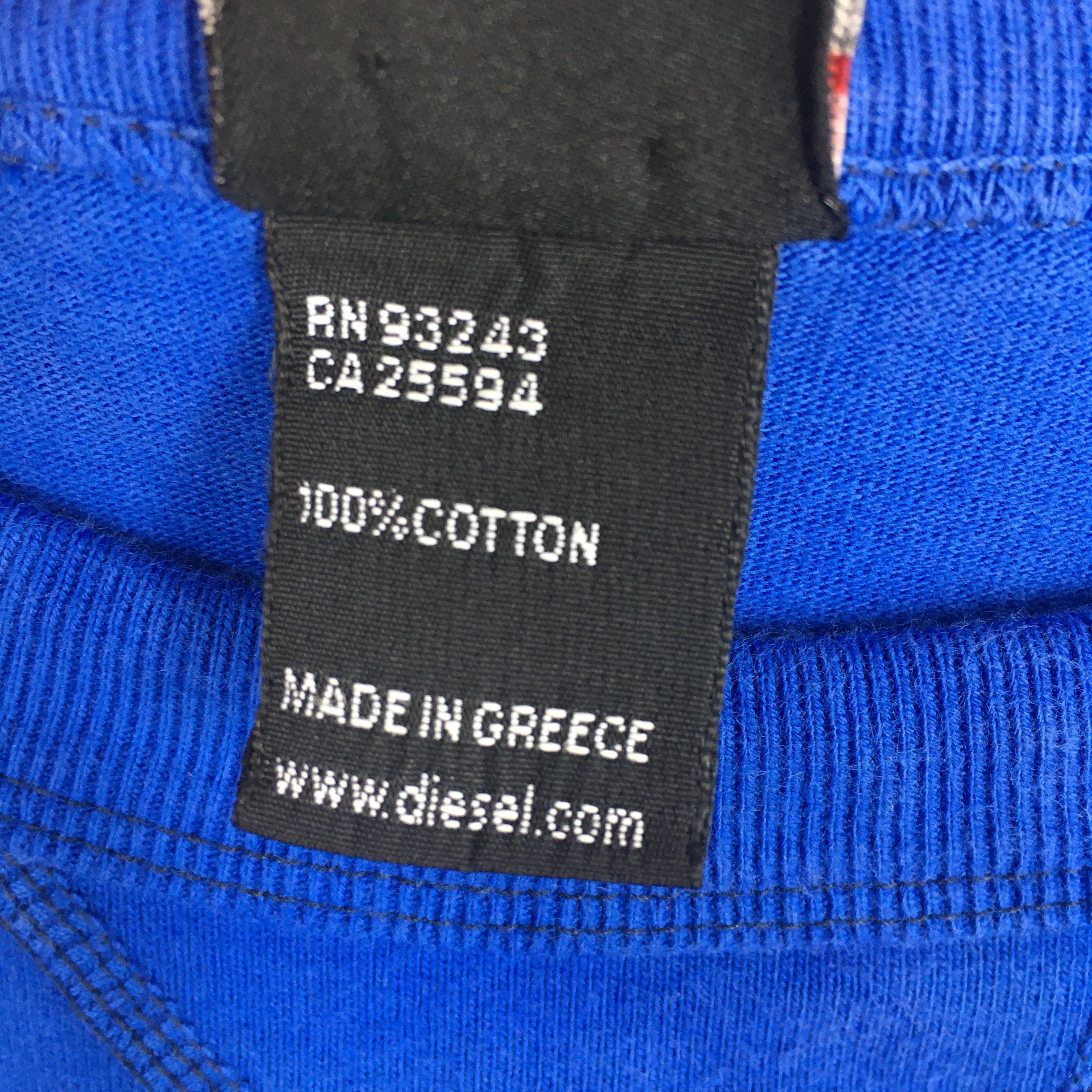 Diesel Vintage Diesel Astro Printed Blue Sweatshirt Large Size US L / EU 52-54 / 3 - 6 Thumbnail