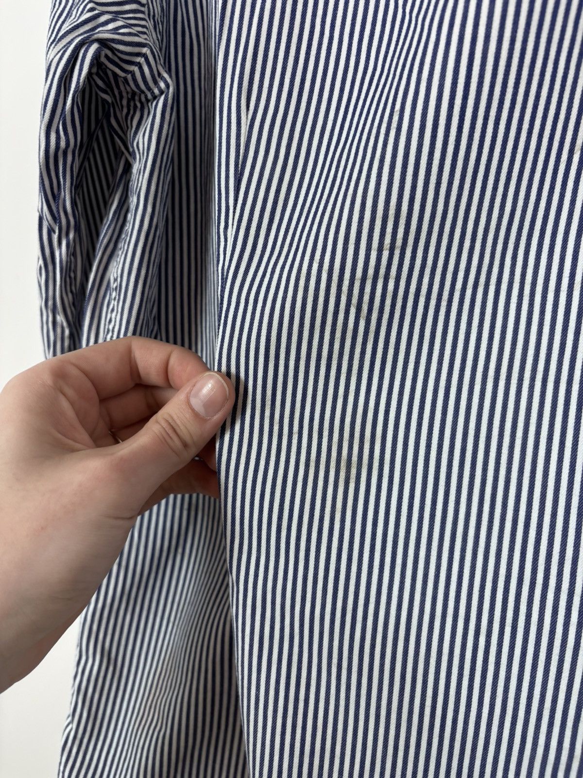 Roberto Cavalli Roberto Cavalli Men’s Striped Button Up Long Sleeve Shirt Size US L / EU 52-54 / 3 - 22 Thumbnail