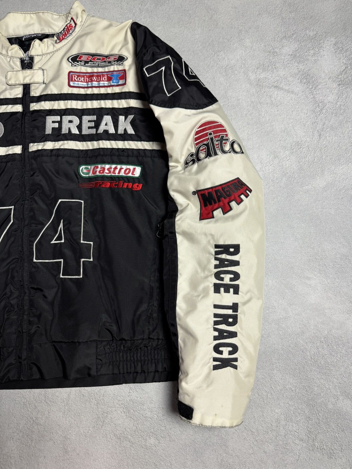 Vintage Fast Lane Speed Freak Vintage Racing Bomber Jacket Size US XXL / EU 58 / 5 - 6 Thumbnail