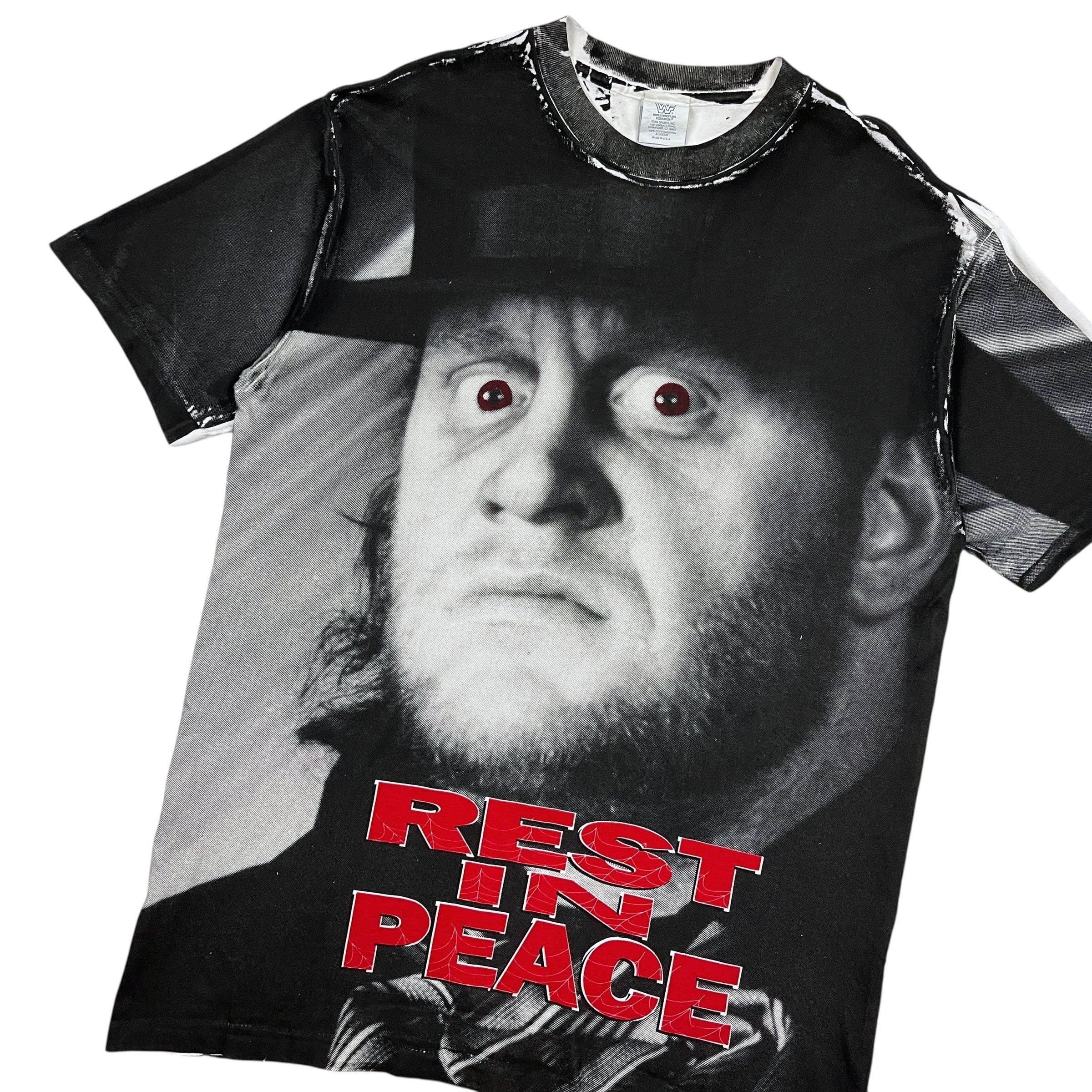 WWF Undertaker Rest In Peace All Over Print WWF Wrestling Tee Size US XXL / EU 58 / 5 - 2 Thumbnail