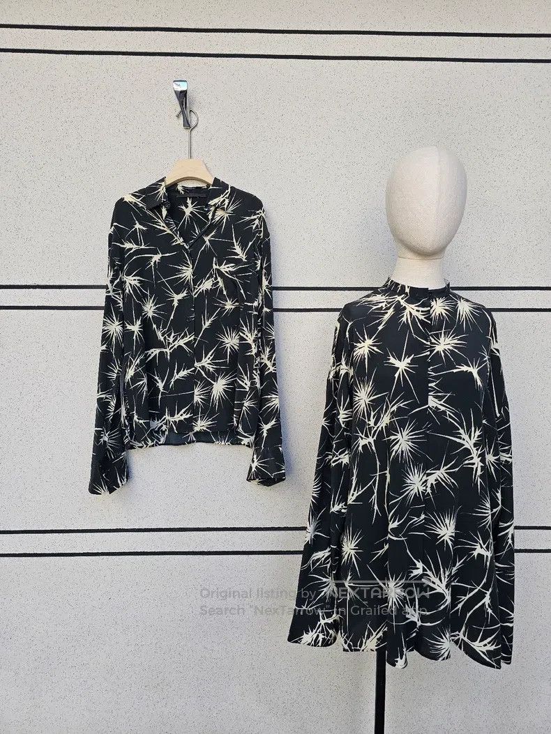 Haider Ackermann Haider Ackermann Silk Shirt Size XS / US 0-2 / IT 36-38 - 2 Thumbnail