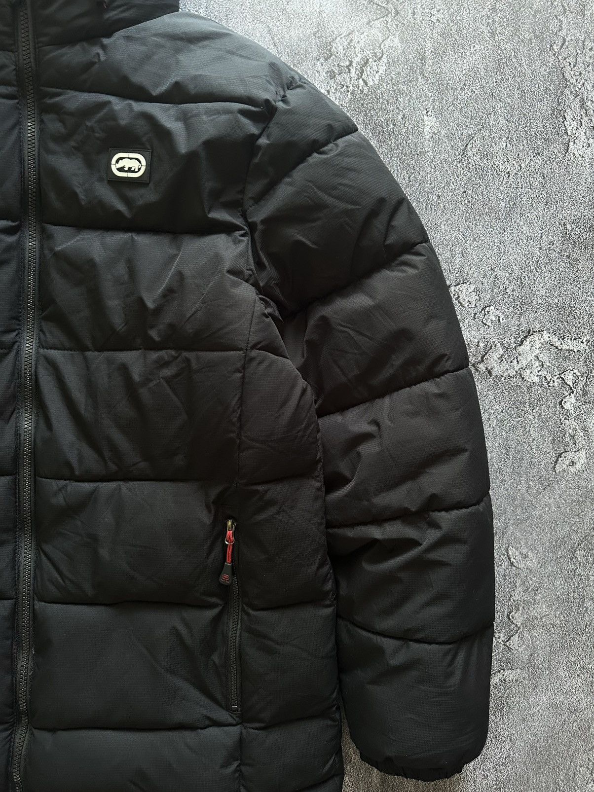Ecko Unltd. ☄️ Vintage Rare Ecko Unltd Logo Drill Puffer Y2K SK8 Size US L / EU 52-54 / 3 - 4 Thumbnail