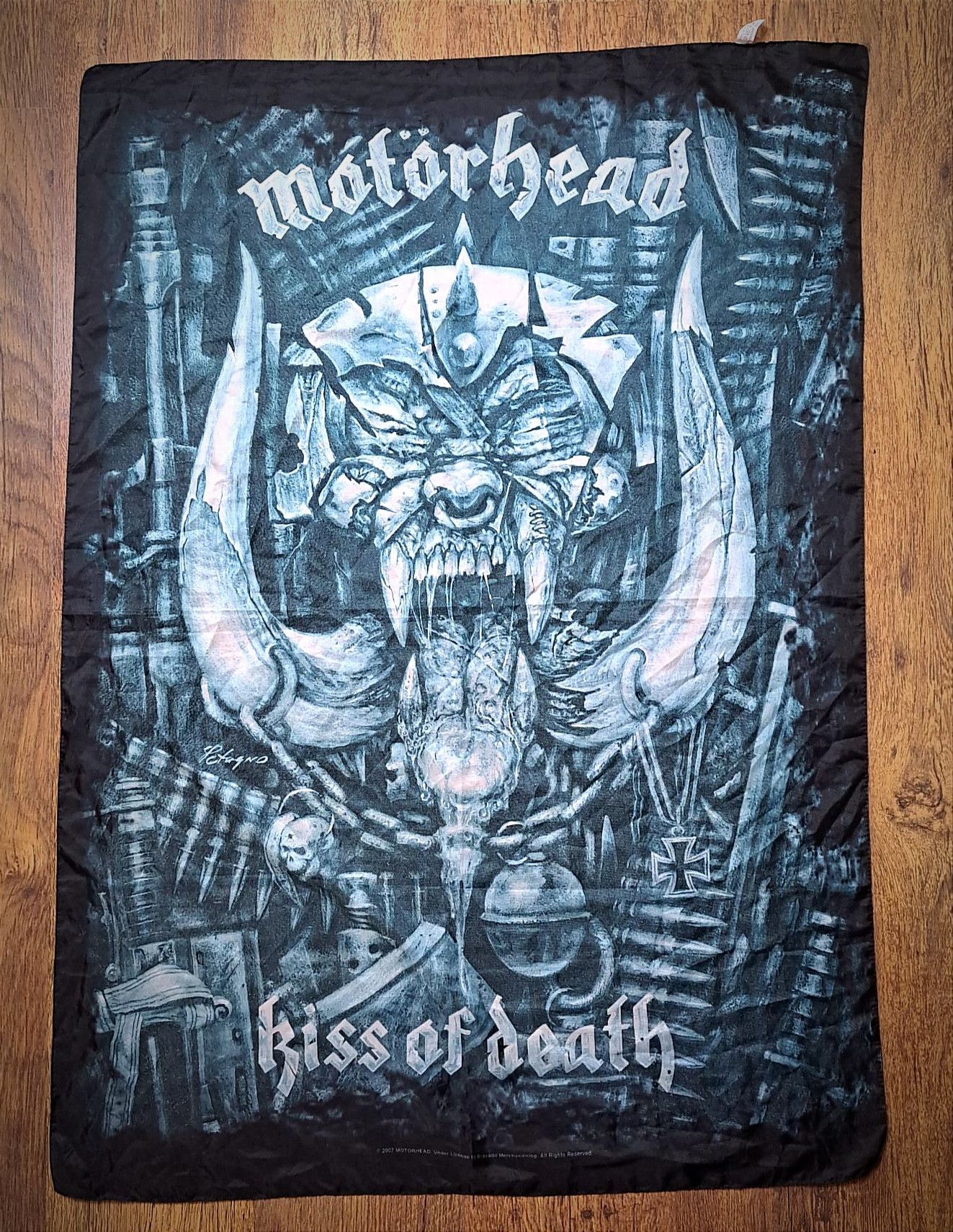 MOTORHEAD x KISS OF DEATH x Flag 2007