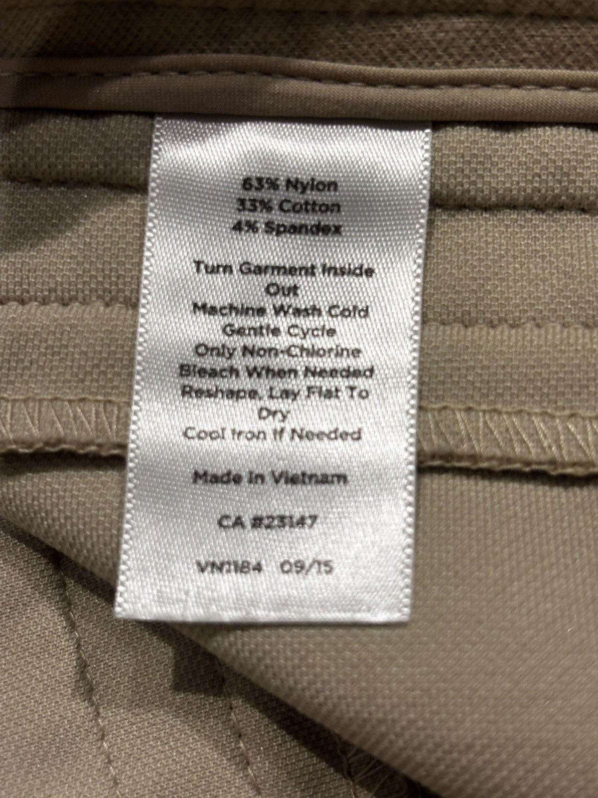 Talbots Women’s beige ankle pants.wp1010 Size 34" / US 12 / IT 48 - 6 Thumbnail