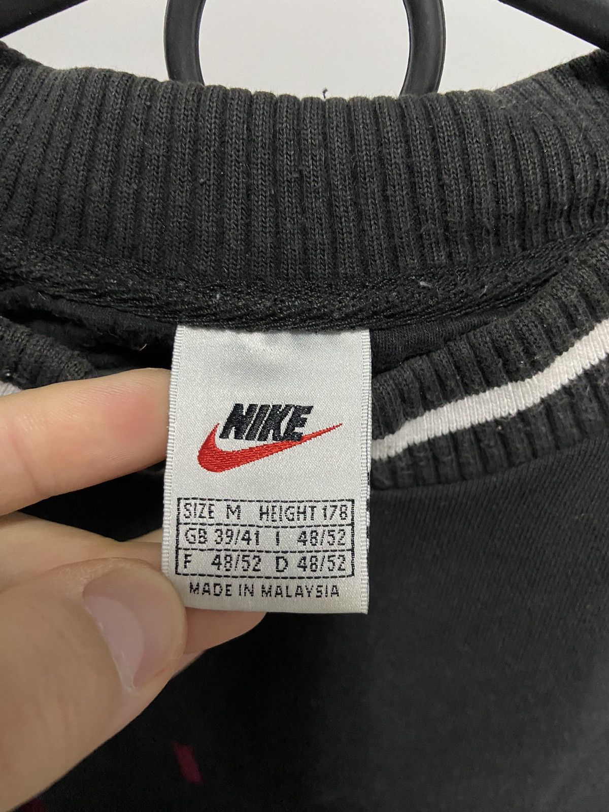 Nike × Vintage Nike big logo spell out swoosh sweatshirt vintage Size US M / EU 48-50 / 2 - 5 Thumbnail