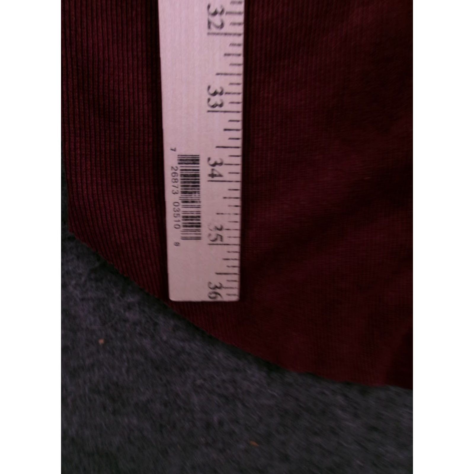 Forever 21 Forever 21 Dress Women S Burgundy Tank Midi Ribbed Button Front Stretch Bodycon Size S / US 4 / IT 40 - 6 Thumbnail