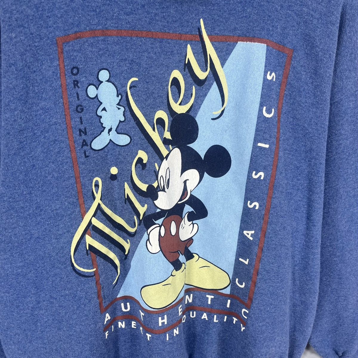 Disney × Vintage VINTAGE 90s DISNEY MICKEY BIG LOGO PRINTED Size US XL / EU 56 / 4 - 4 Thumbnail