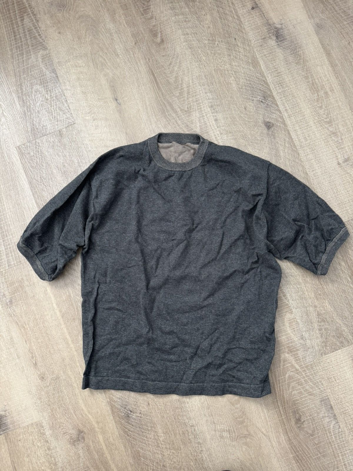 Other CREPUSCULE Cotton Crewneck Short Sleeve Sweatshirt Size US M / EU 48-50 / 2 - 1 Thumbnail