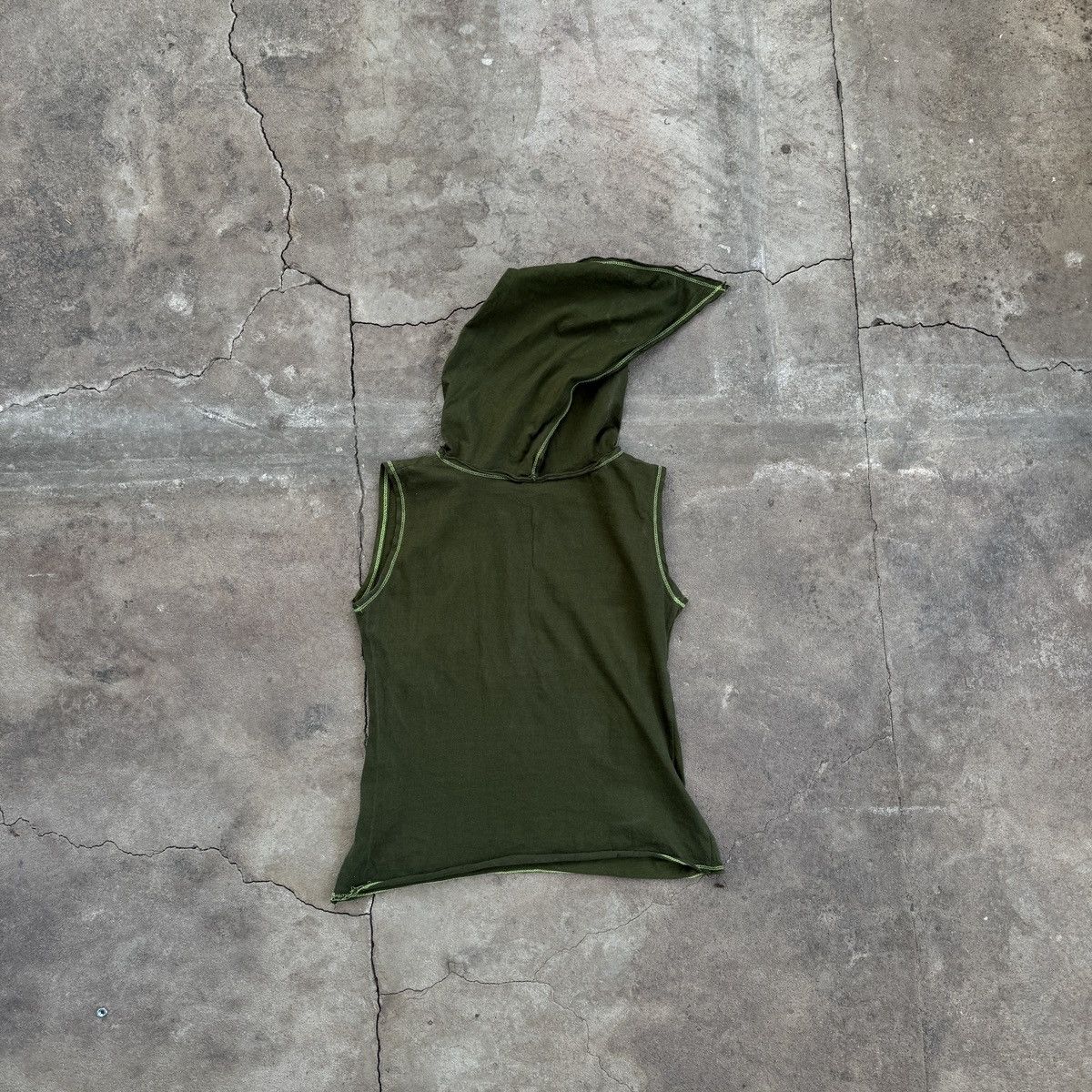 Vintage Vintage Goblin Spiral Fairy Core Hooded Tank Top Size M / US 6-8 / IT 42-44 - 6 Thumbnail