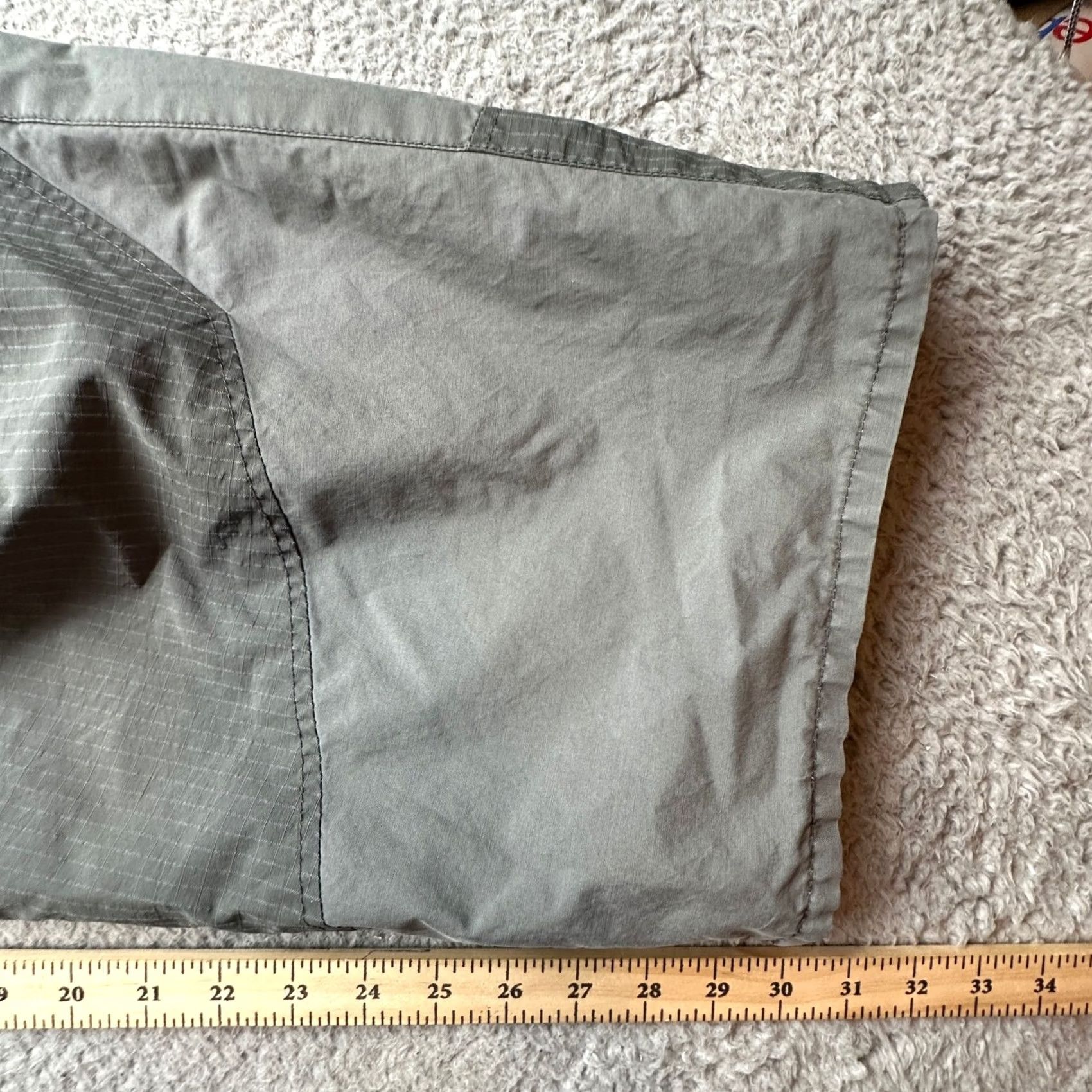 Old Navy VINTAGE Old Navy Outdoor Ripstop Pants Mens XL Gray 44x30 Cargo Baggy Y2K 90s Hiking Casual Mens Size US 36 / EU 52 - 7 Thumbnail