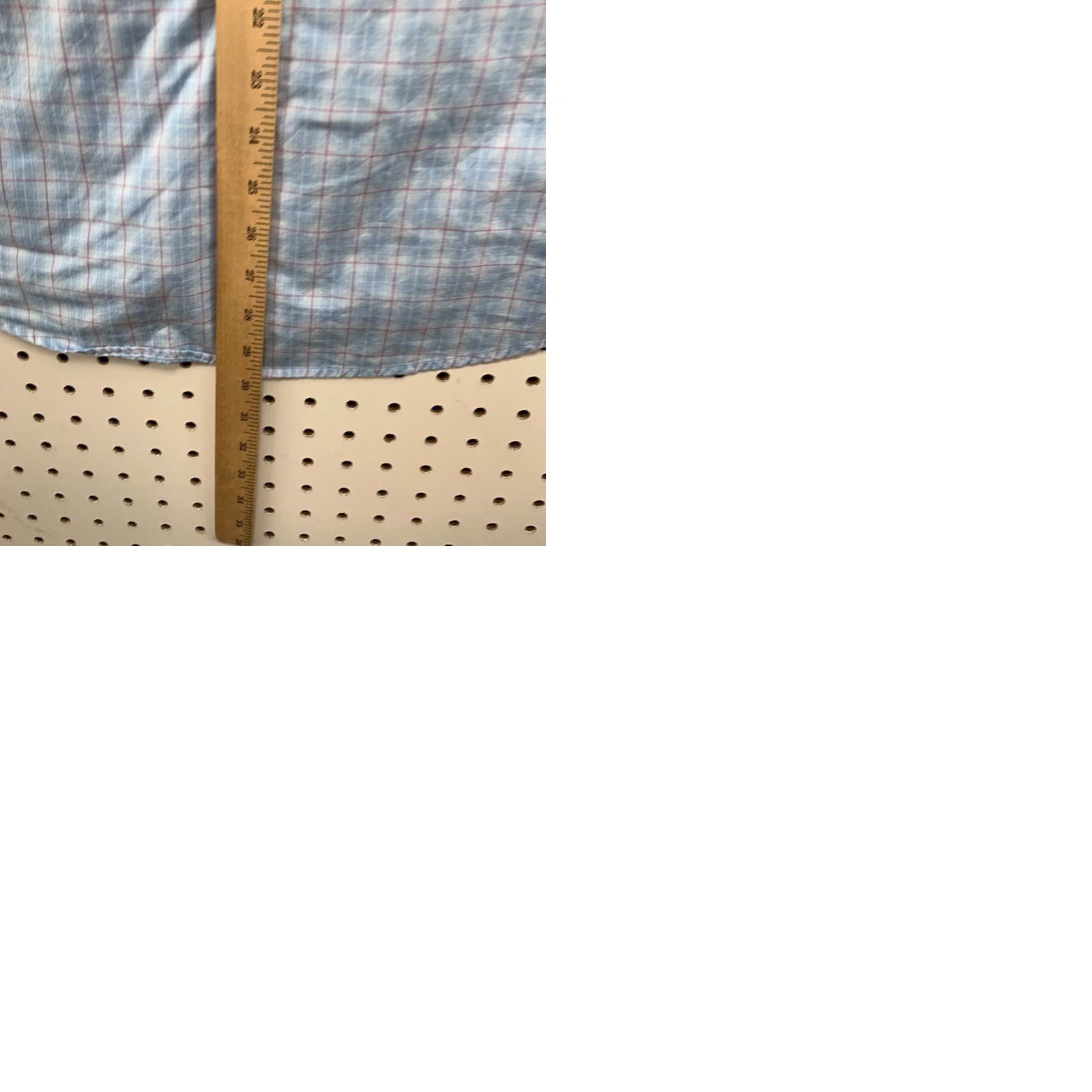 Peter Millar Peter Millar Button Shirt Blue red Check Short Sleeve Mens Large 24.5x30 Size US L / EU 52-54 / 3 - 10 Thumbnail