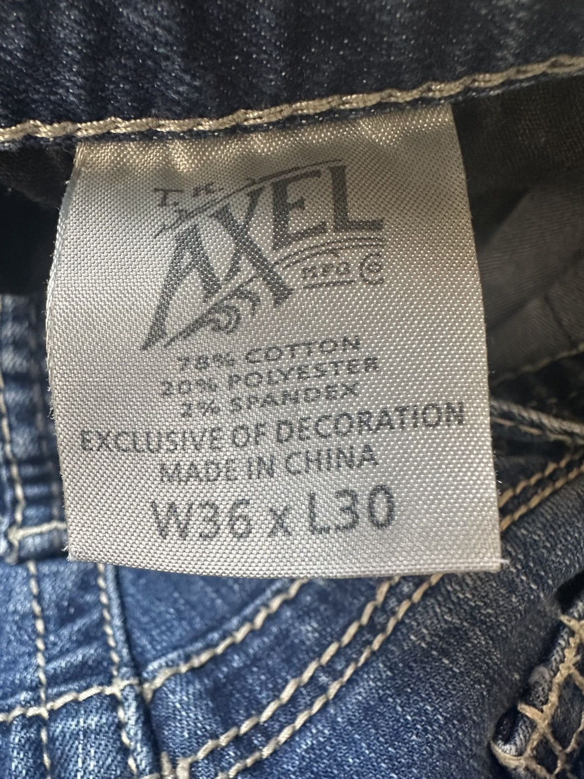 Axel Arigato Axel Men’s 36/30 Men’s Vintage Boot Denim Jeans Size US 36 / EU 52 - 3 Thumbnail