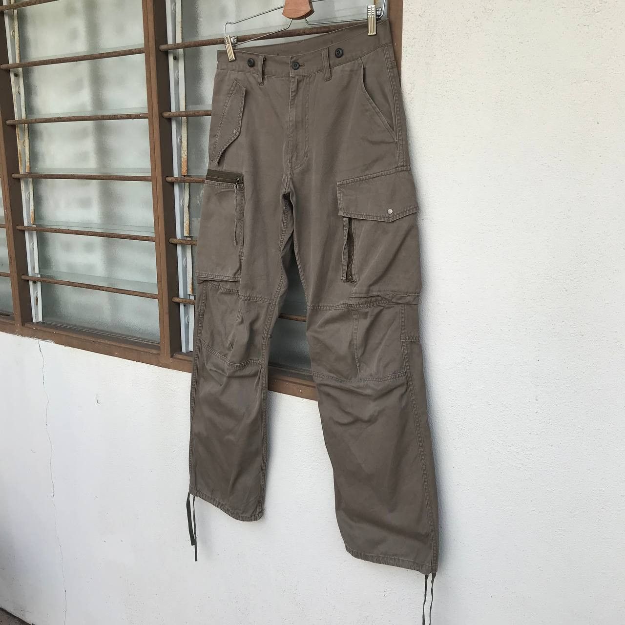 PPFM RARE PPFM MILITARY TRACKTOR CARGO PANT DRAWSTRING LEG STRIP Size US 30 / EU 46 - 11 Thumbnail