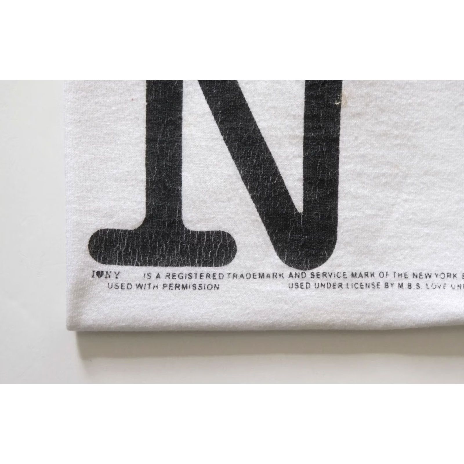 Vintage I LOVE NEW YORK VTG Y2K 90s RETRO DISTRESSED SLEEVELESS GRAPHIC T SHIRT M White Mens Size M Size US M / EU 48-50 / 2 - 4 Thumbnail