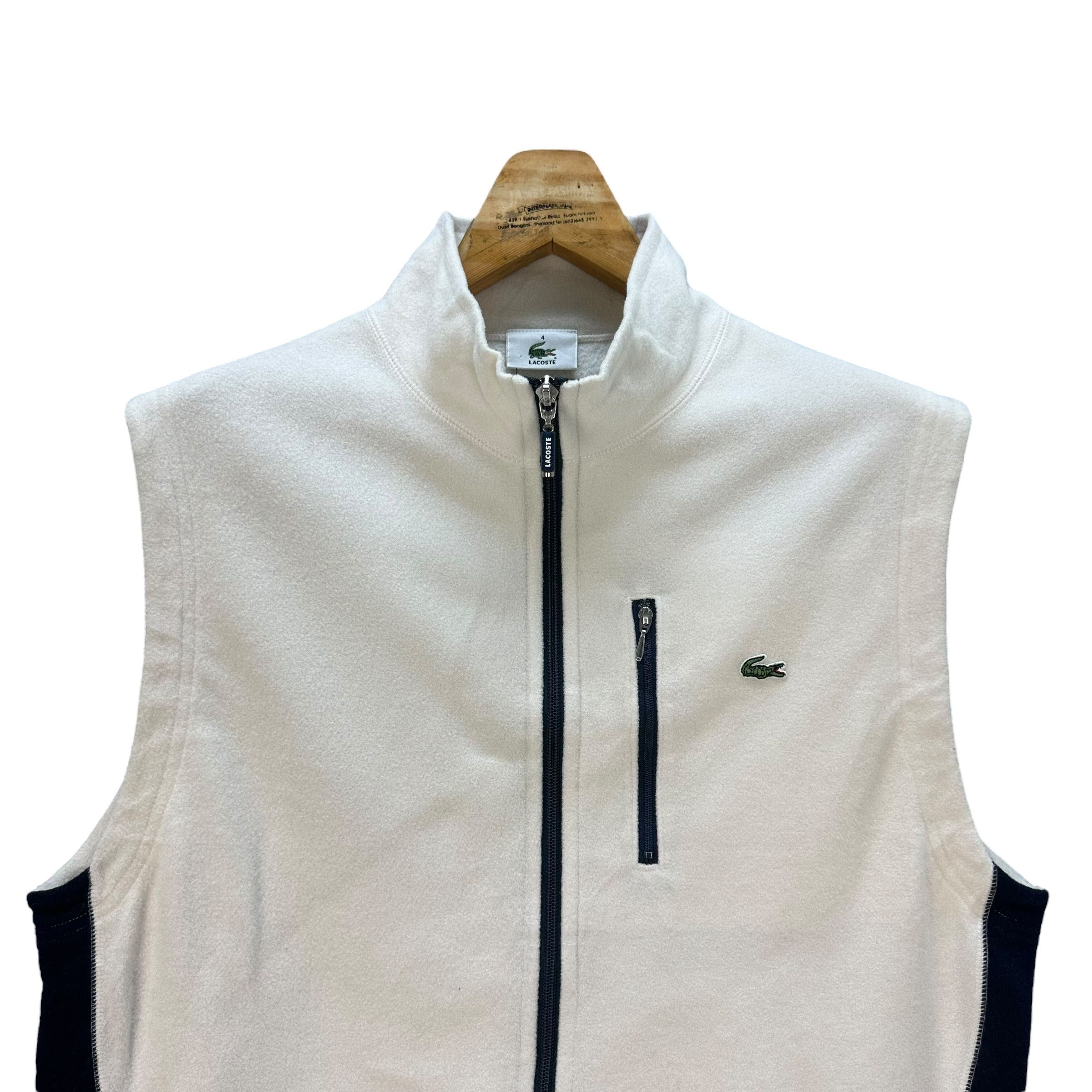 Lacoste LACOSTE FLEECE VEST #8767-025 Size US M / EU 48-50 / 2 - 2 Thumbnail