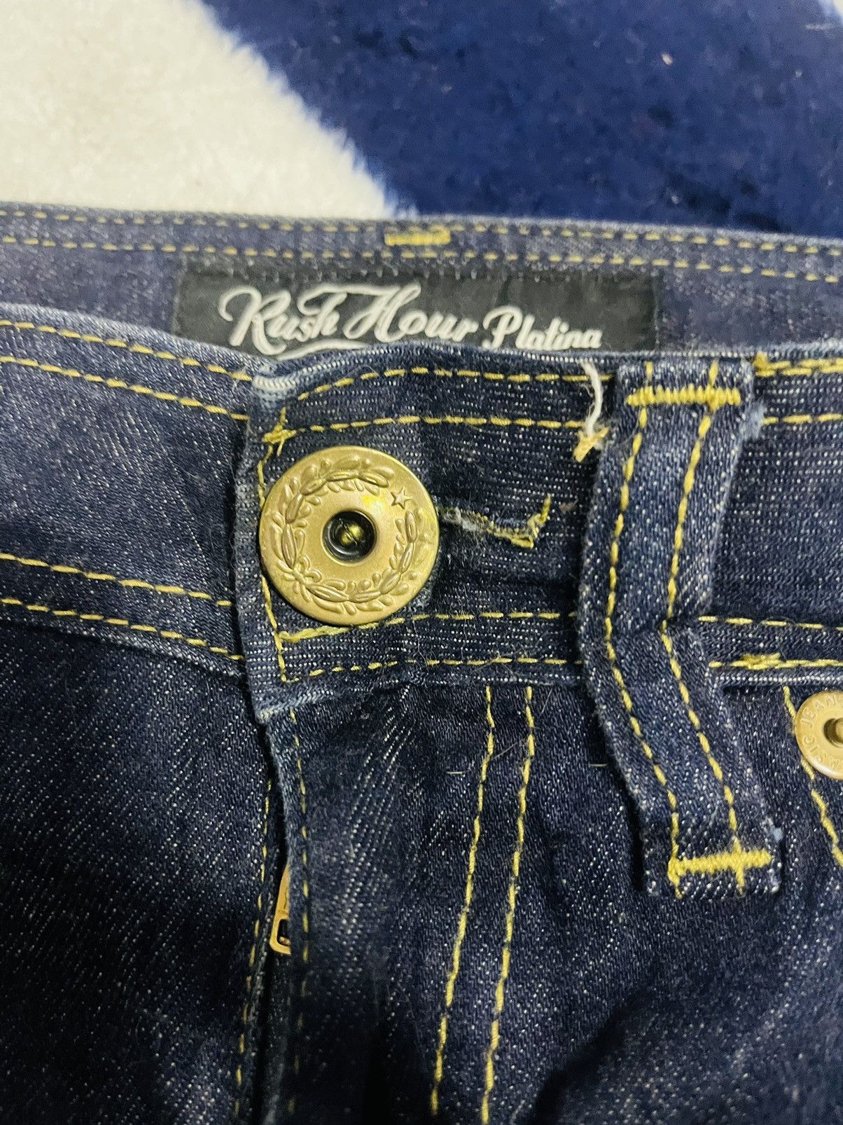 Japanese Brand × Jean Rush Hour Platina Flare Jeans (16) Size 31" - 12 Thumbnail