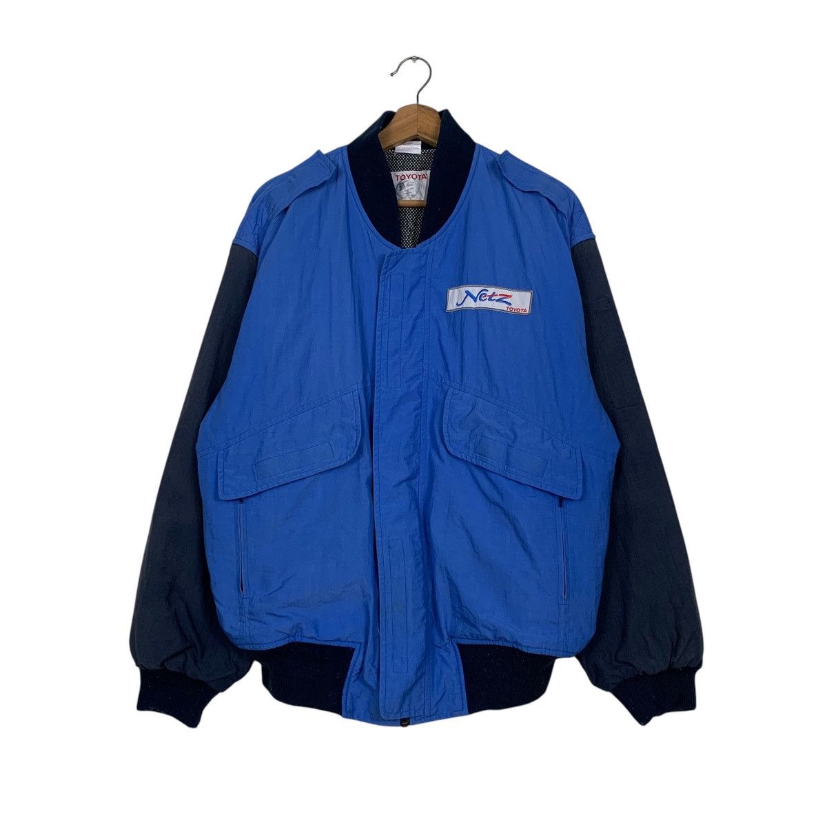 Japanese Brand Toyota Netz Techno Racing Bomber Jacket Size US L / EU 52-54 / 3 - 1 Thumbnail