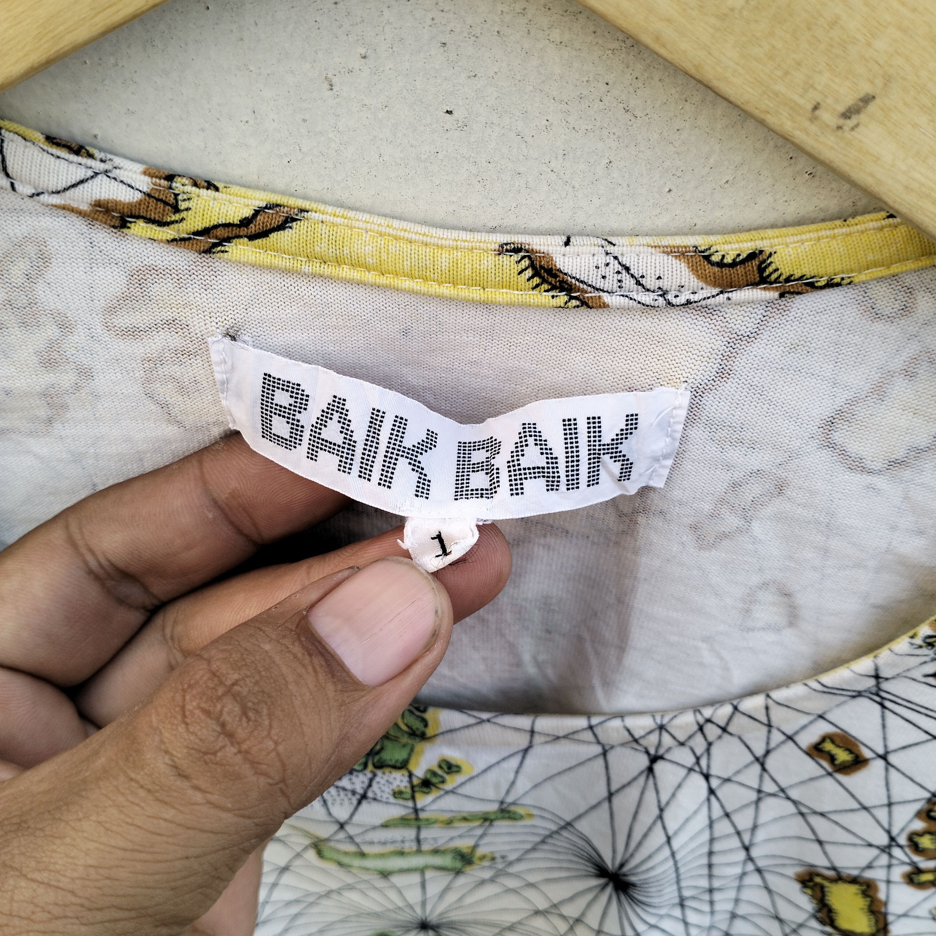 Designer BAIK-BAIK MAPS ART Size S / US 4 / IT 40 - 4 Thumbnail