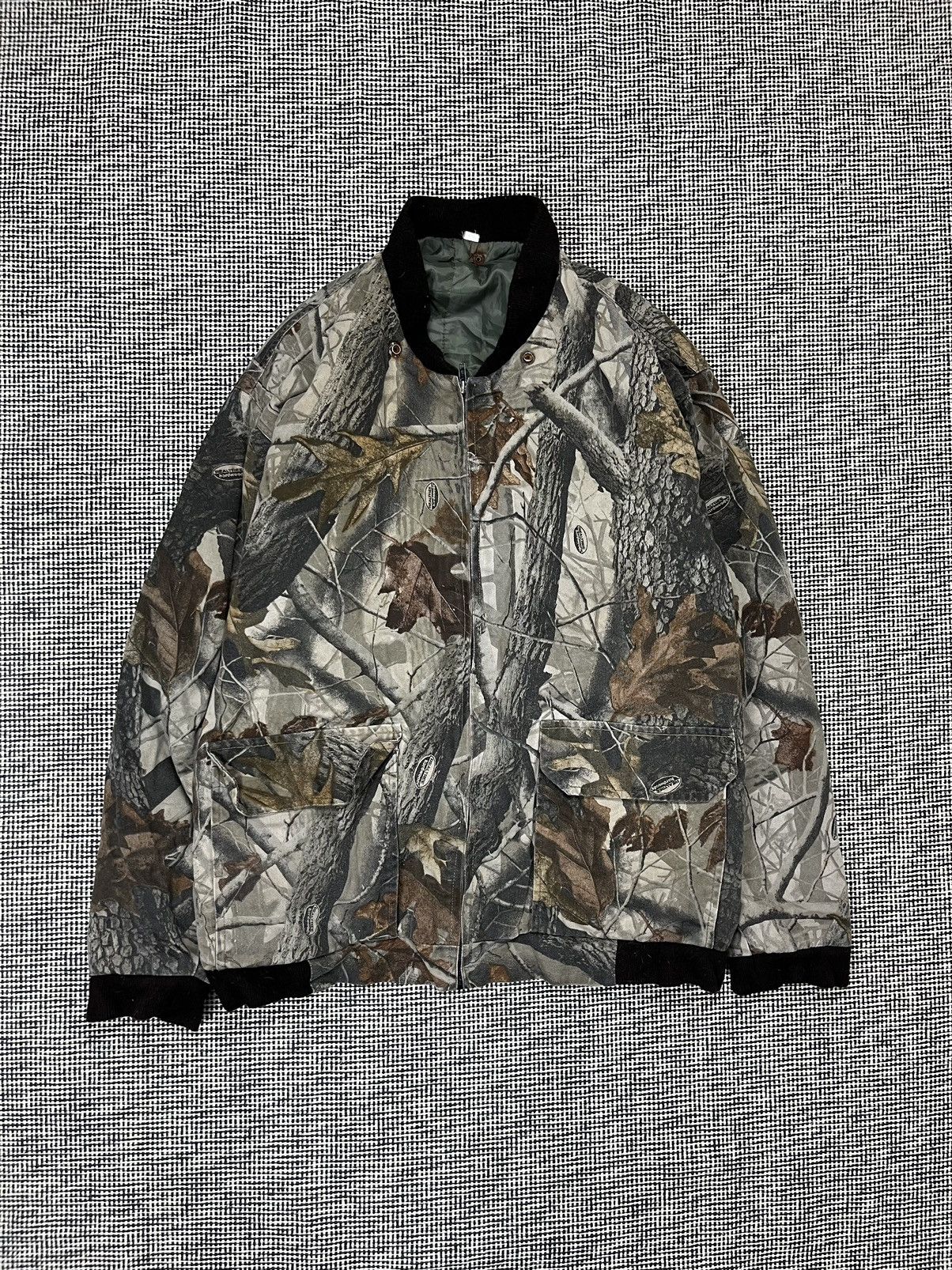 Realtree × Vintage Realtree oversized camo bomber jacket y2k worker Size US XXL / EU 58 / 5 - 1 Thumbnail