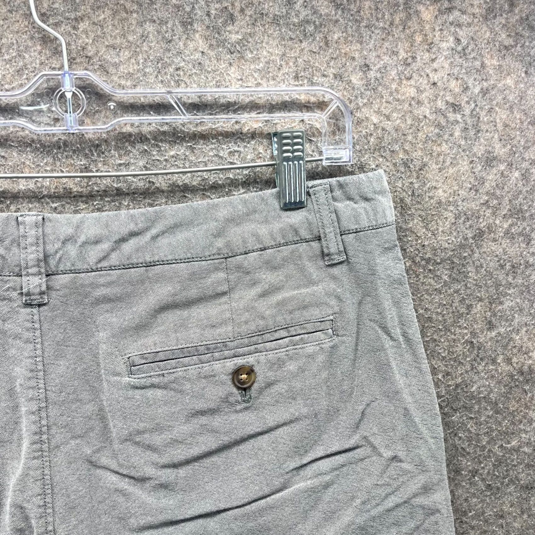 Bonobos Bonobos Shorts Men 33 Gray Cotton Flat Front Casual Chino Golf Golfer Stretch Polo? Size US 33 - 6 Thumbnail