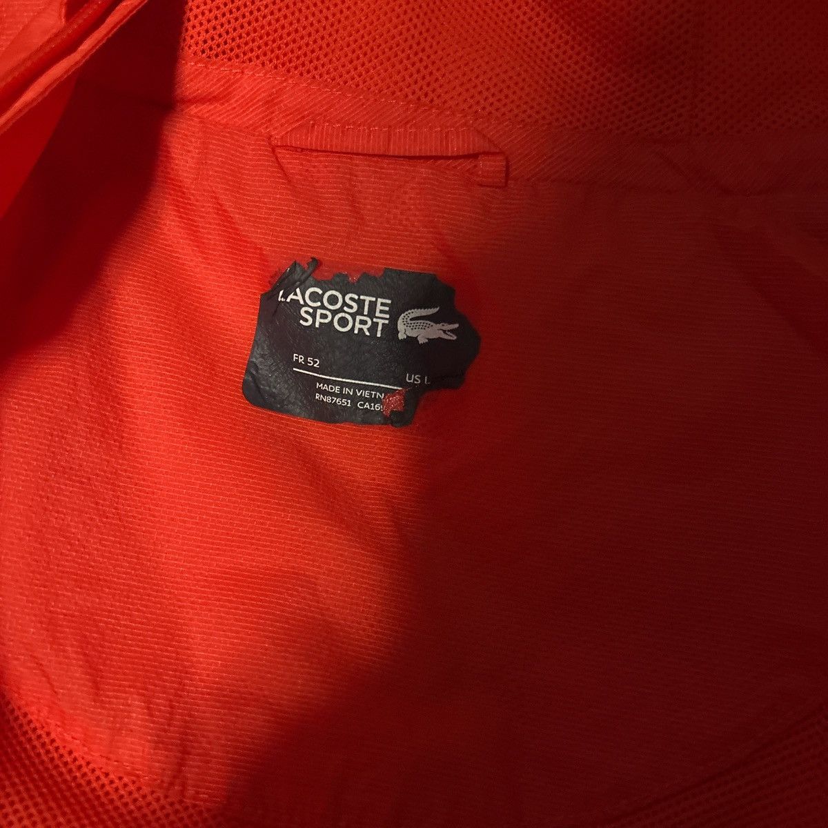 Lacoste Lacoste Sport Jacket Size US L / EU 52-54 / 3 - 1 Thumbnail
