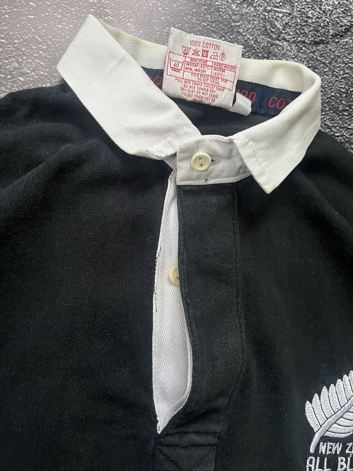 Canterbury of New Zealand New Zealand All Blacks Vintage Rugby Cotton Oxford World Cup Size US L / EU 52-54 / 3 - 5 Thumbnail