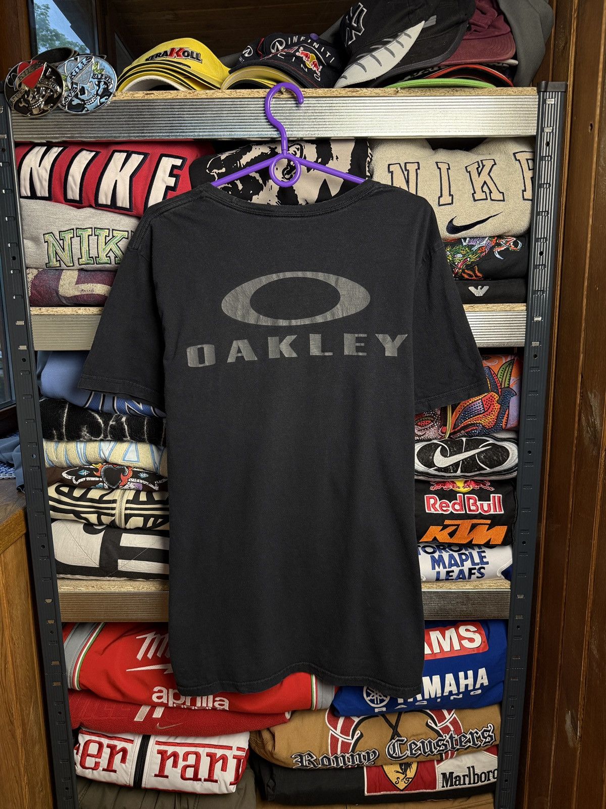 Oakley Rare Vintage Archive Oakley Tee Big Logo Baggy 90s Size US XL / EU 56 / 4 - 1 Thumbnail