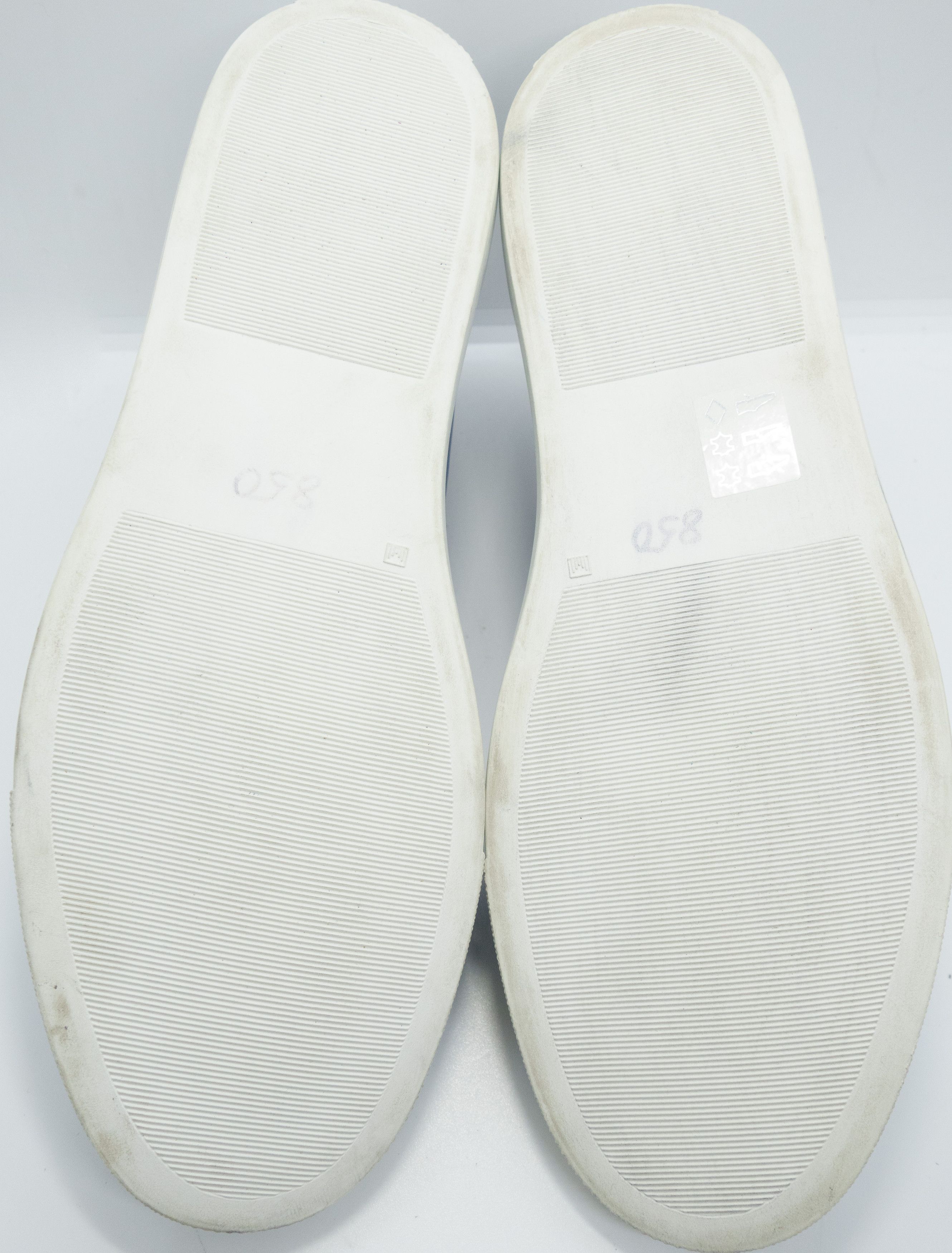 Common Projects Achilles Low Leather Blue Sneakers Size US 11 / IT 41 - 6 Thumbnail