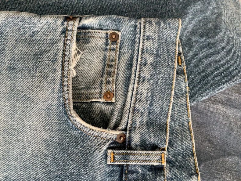 Helmut Lang HELMUT LANG size33 1997 GTR Jeans Size US 33 - 6 Thumbnail