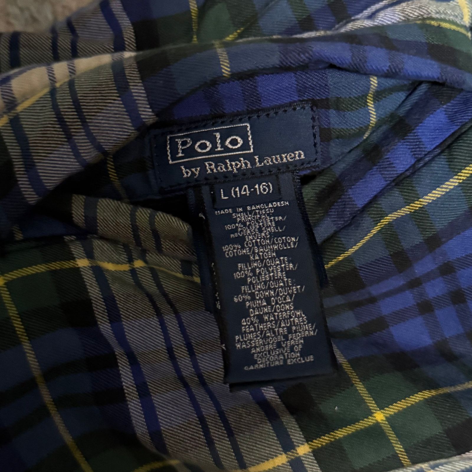 Polo Ralph Lauren Vintage Polo Ralph Lauren Reversible Puffer Vest YOUTH Large Size US S / EU 44-46 / 1 - 8 Thumbnail
