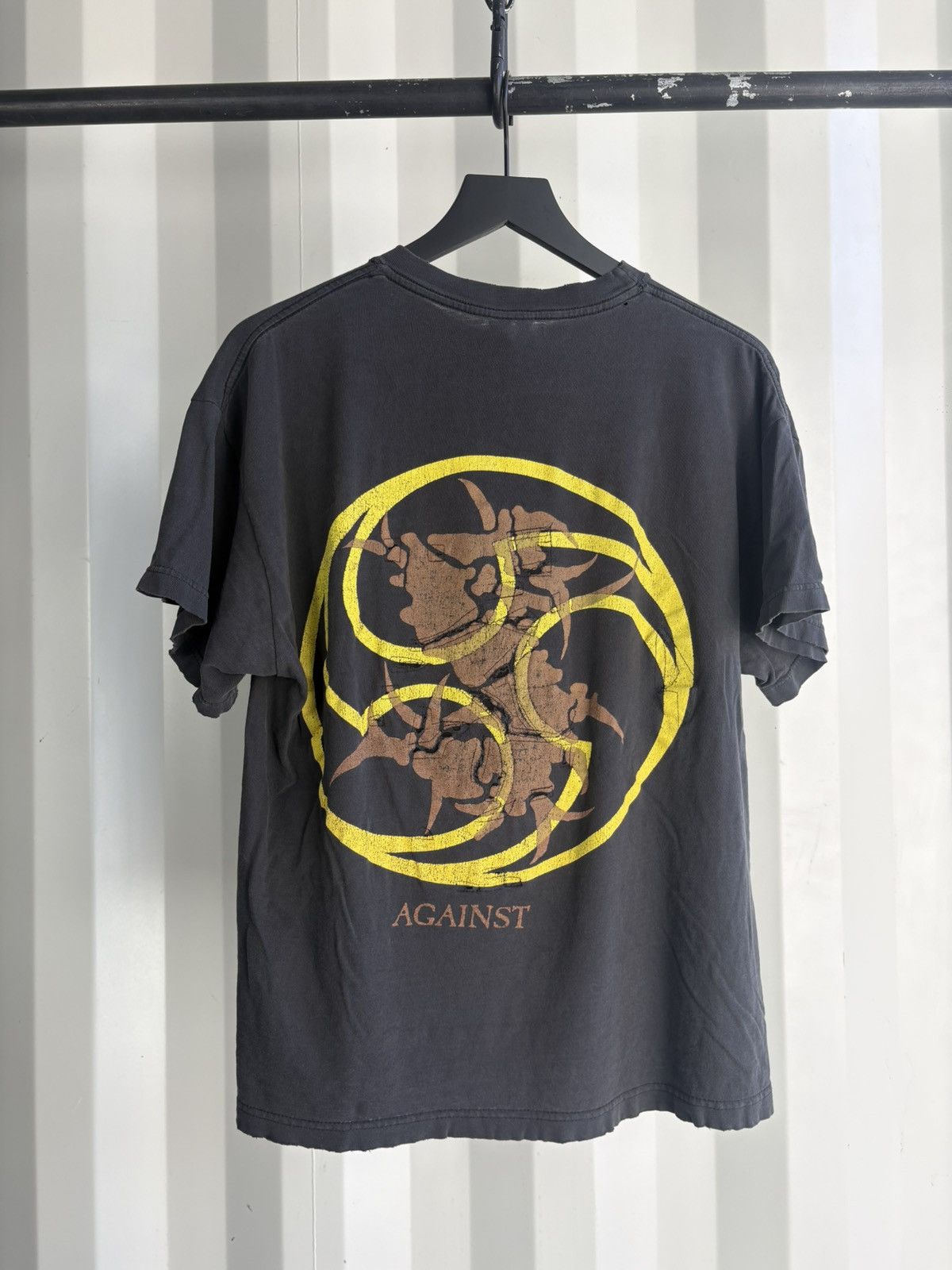 Band Tees Thrashed Sepultura Distressed Faded Repair Shirt GRUNGE Band Size US L / EU 52-54 / 3 - 3 Thumbnail