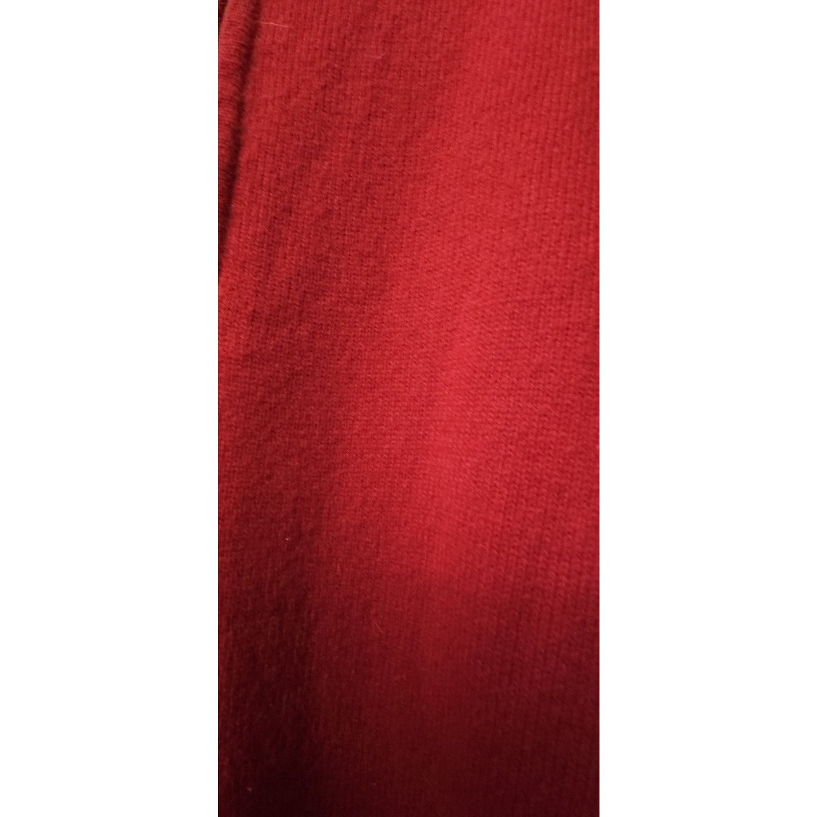 Other Woolovers Large Men’s 100% Lambswool 1/3 Zip Neck Jumper Red Size US L / EU 52-54 / 3 - 5 Thumbnail