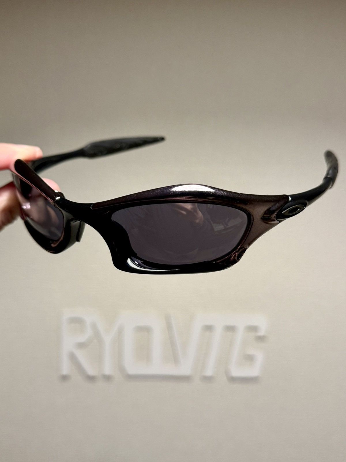 Oakley OAKLEY Splice Black Chrome SUNGLASSES Size ONE SIZE - 1 Thumbnail