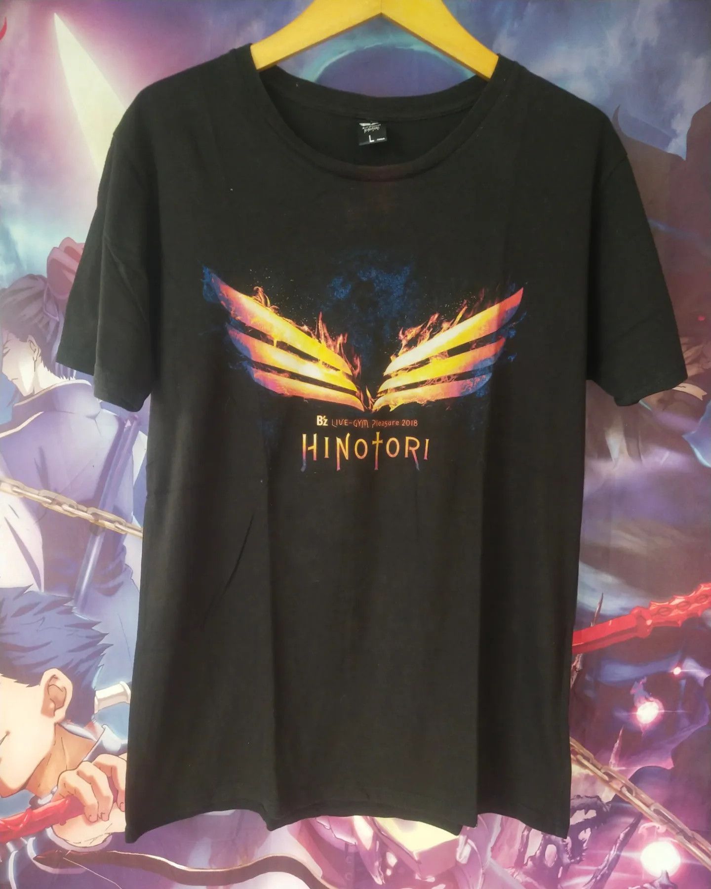 Band Tees B'z Live Pleasure 2018 Hinotori Band Tee Japan Size US L / EU 52-54 / 3 - 1 Thumbnail